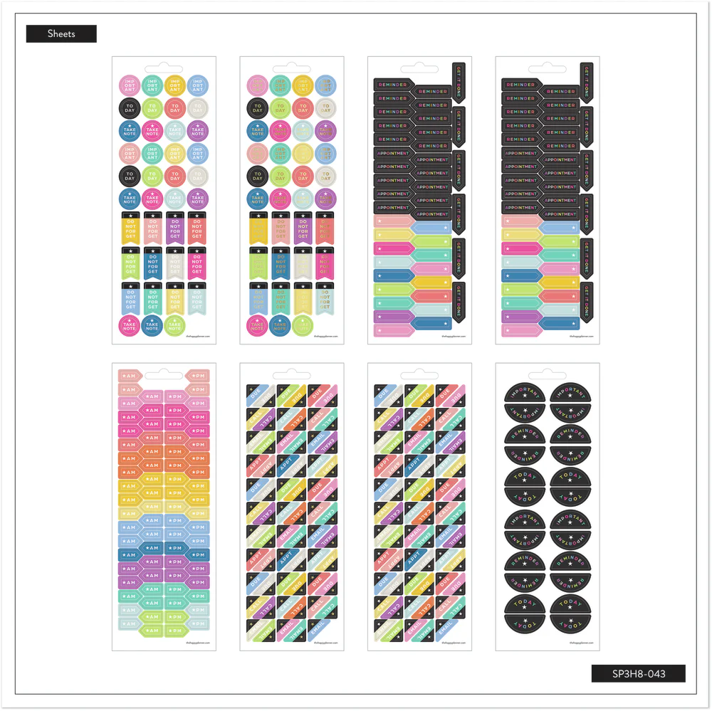 Productivity - 8 Sticker Sheets - Image 5