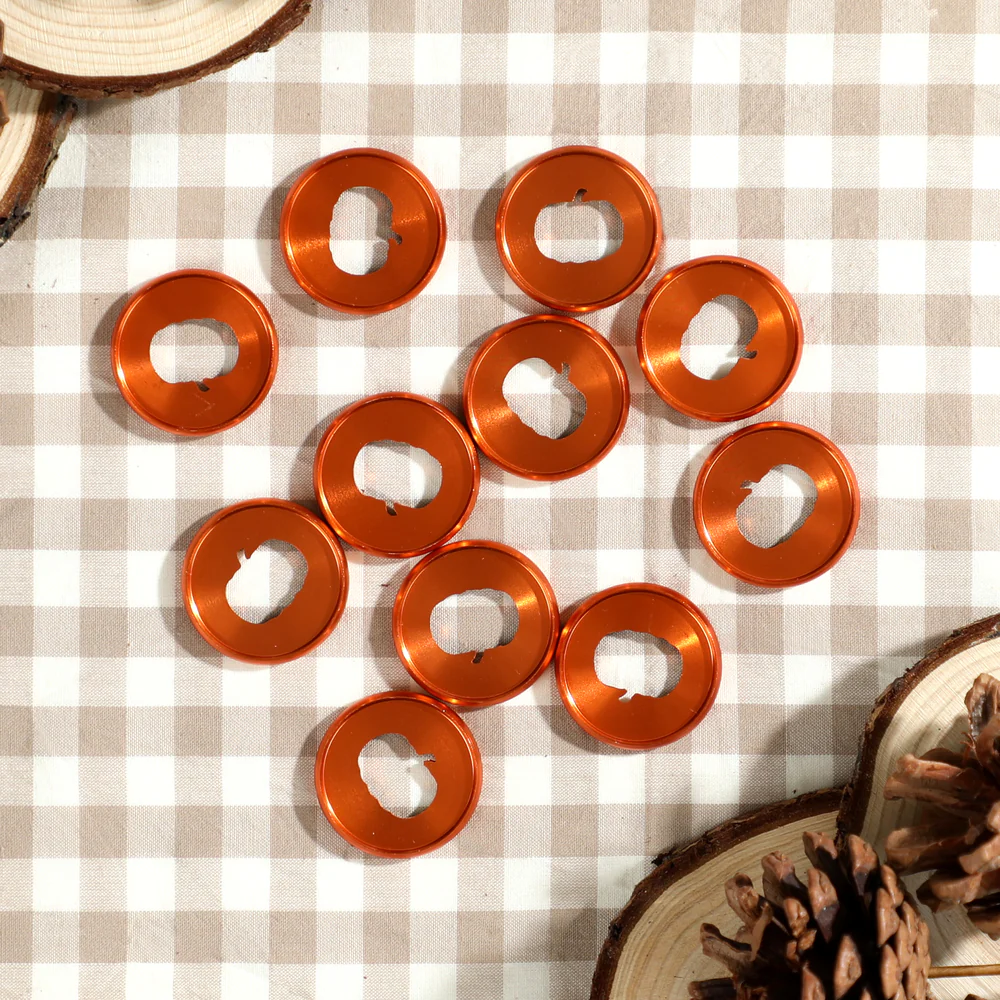 Pumpkin Cutout - Medium Metal Disc Set - Image 3