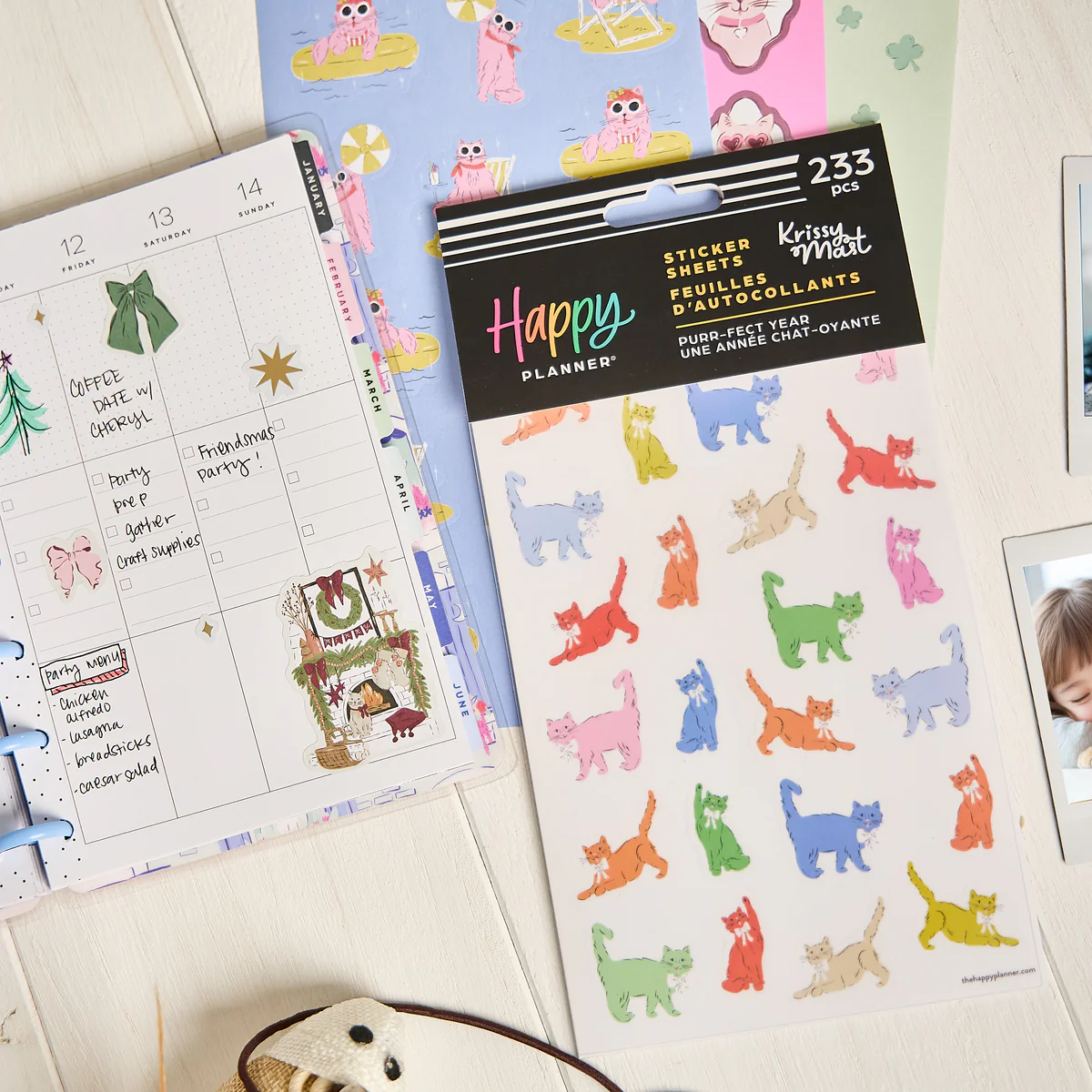 Purrfect Seasonal Cats - 10 Sticker Sheets - Image 2