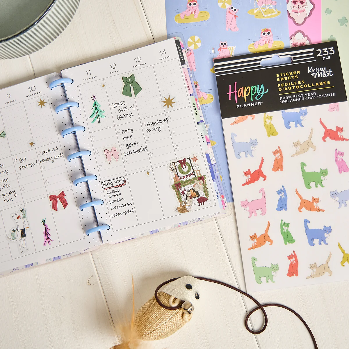 Purrfect Seasonal Cats - 10 Sticker Sheets - Image 5