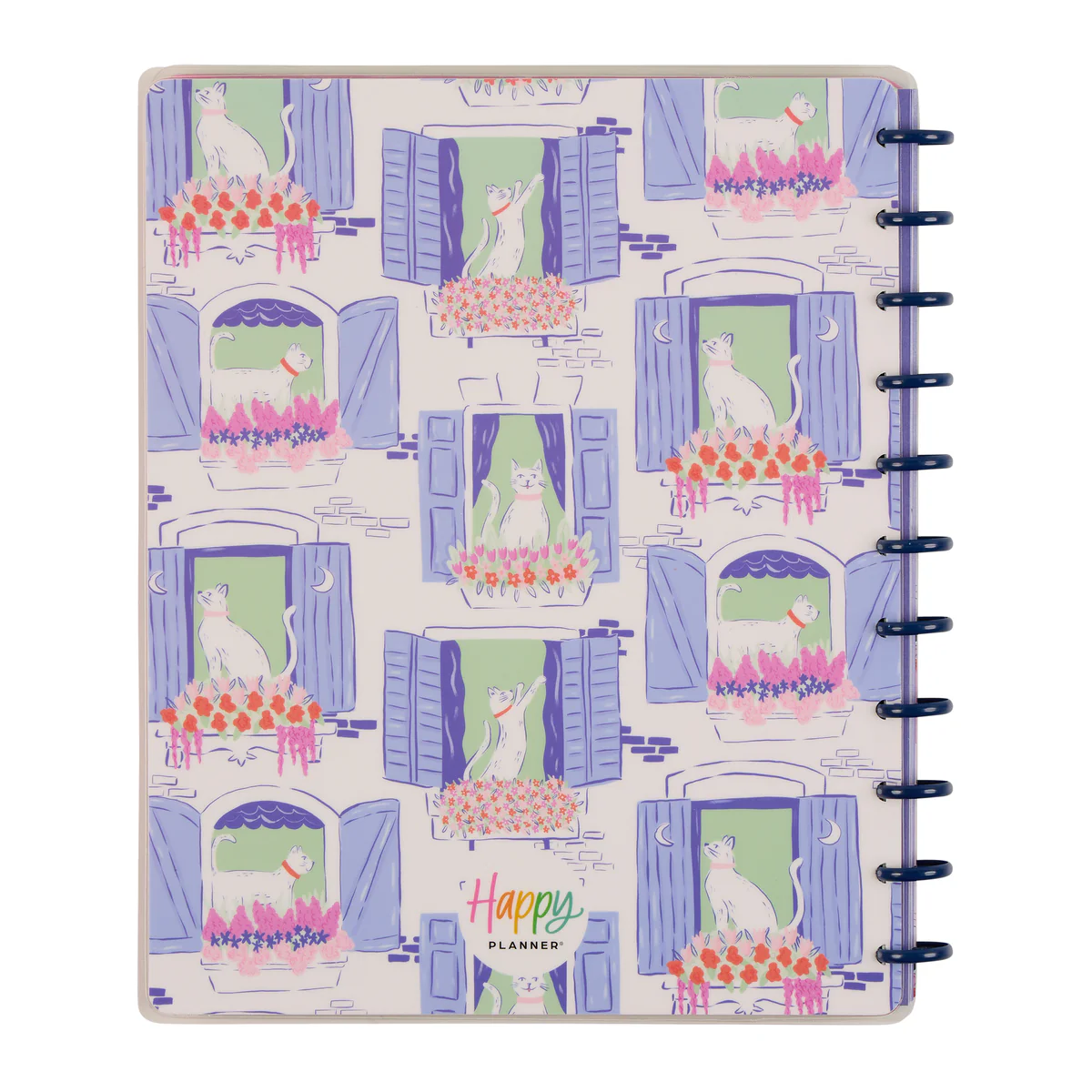 Purrfect Seasonal Cats - Dotted Lined Big Notebook - 60 Sheets - Image 29