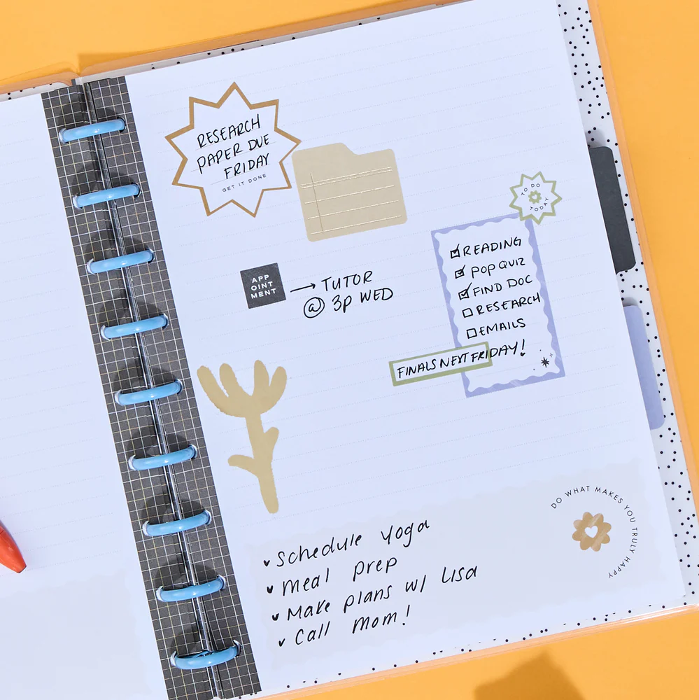 Quirky Plans Student - Dotted Lined Classic Filler Paper - 40 Sheets - Image 3
