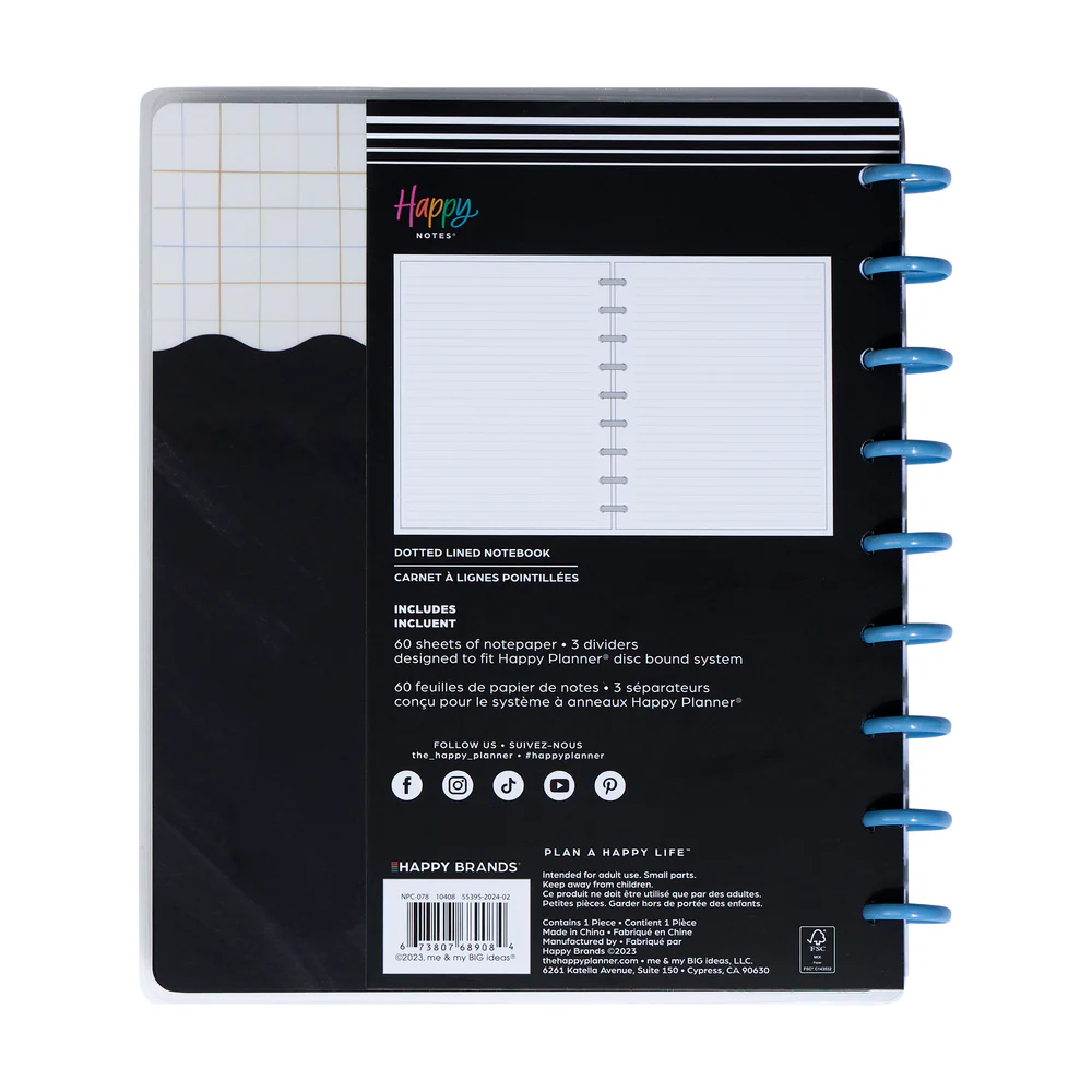 Quirky Plans Student - Dotted Lined Classic Notebook - 60 Sheets - Image 11
