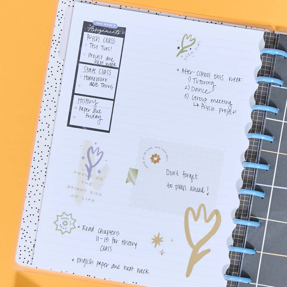 Quirky Plans Student - Dotted Lined Classic Notebook - 60 Sheets - Image 3