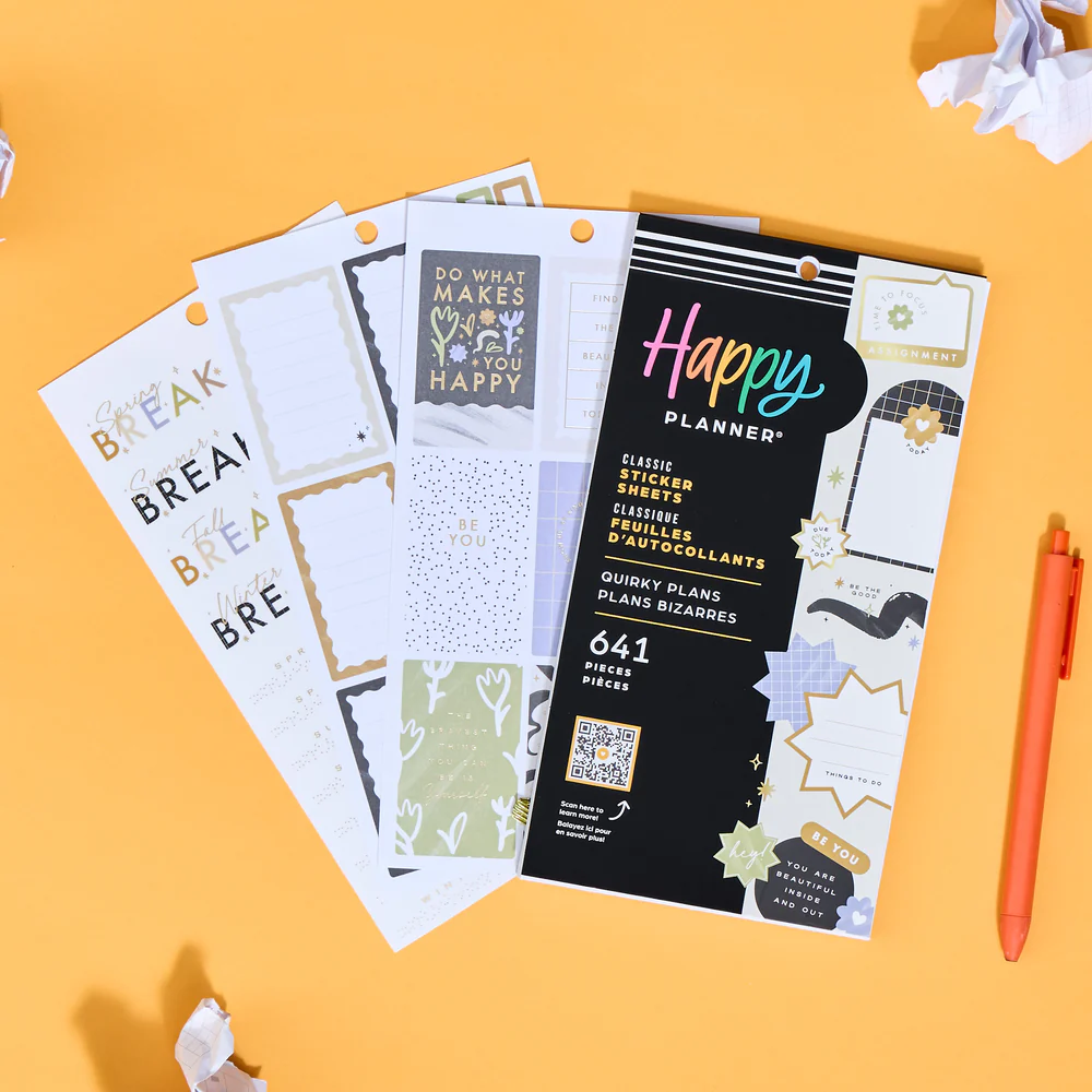 Quirky Plans Student - Value Pack Stickers - Image 4