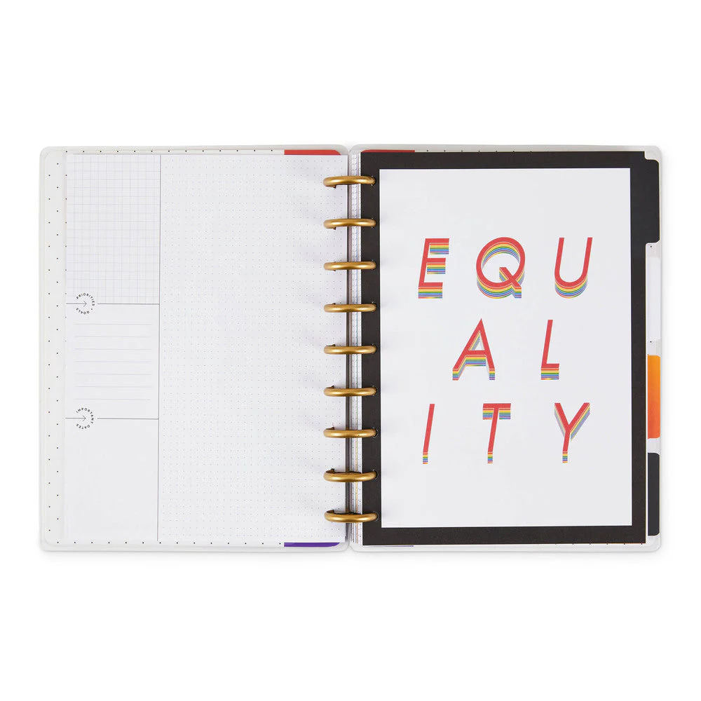 Rainbow Pride Planner - Classic Vertical Undated Planner - 12 Months - Image 3
