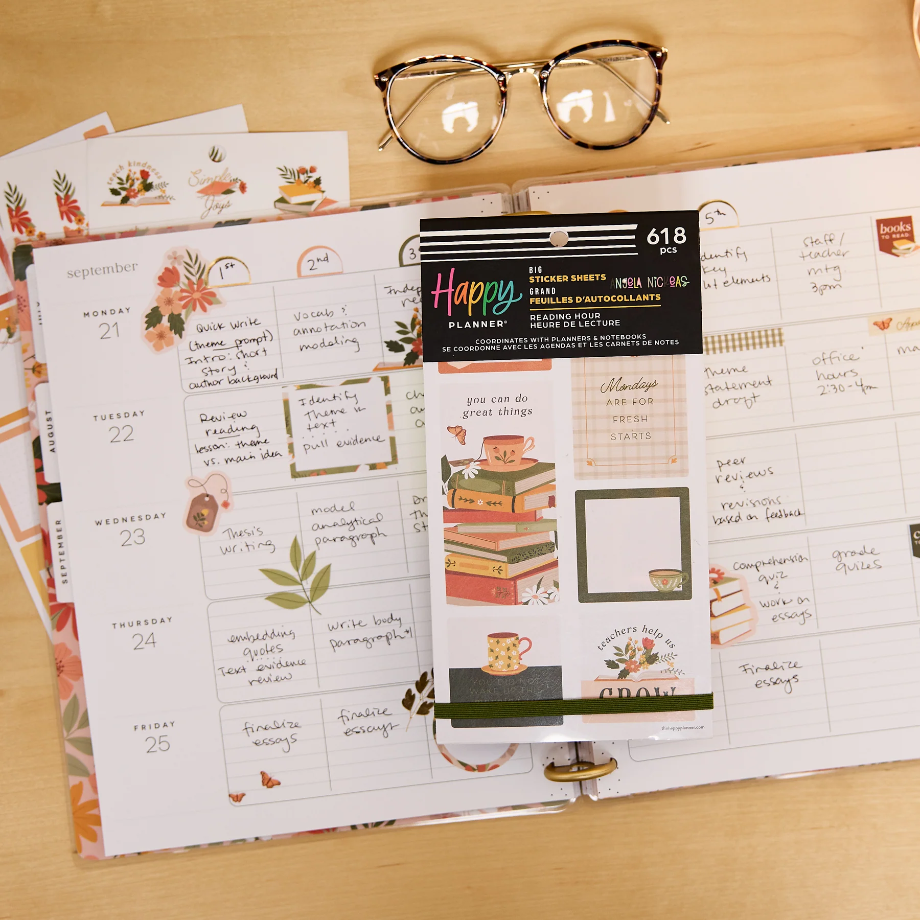 Reading Hour Teacher - Value Pack Stickers - Big - Image 2