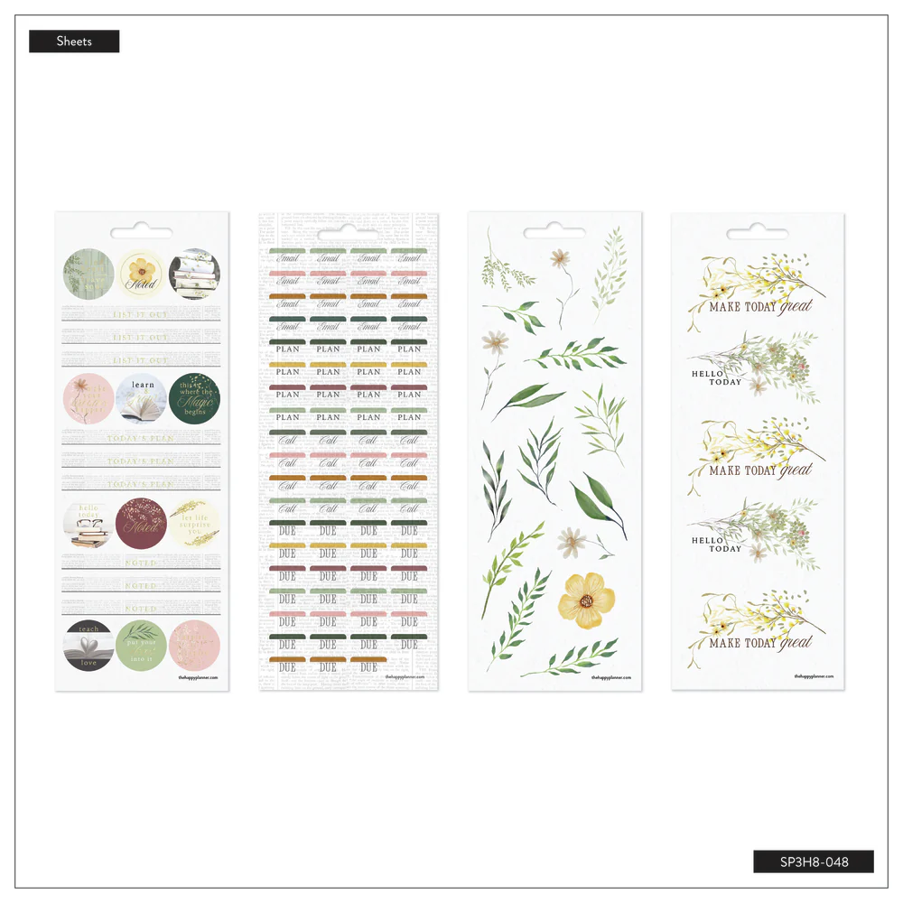 Reading in the Garden Teacher - 8 Sticker Sheets - Image 6
