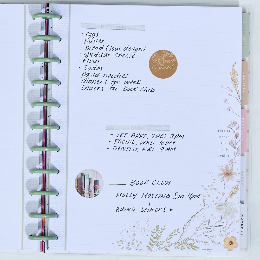 Reading in the Garden Teacher - Dotted Lined Big Filler Paper - 40 Sheets - Image 3
