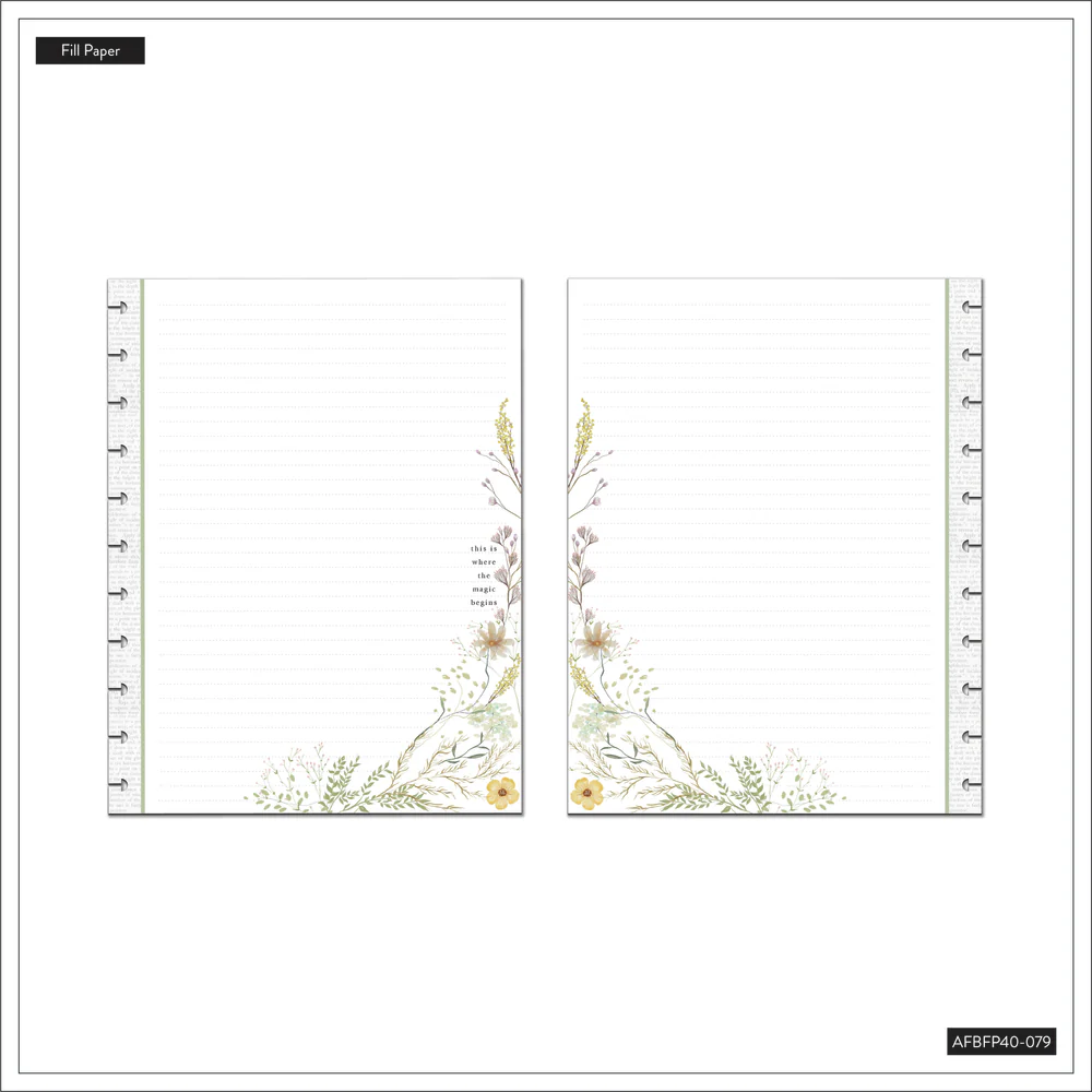 Reading in the Garden Teacher - Dotted Lined Big Filler Paper - 40 Sheets - Image 5