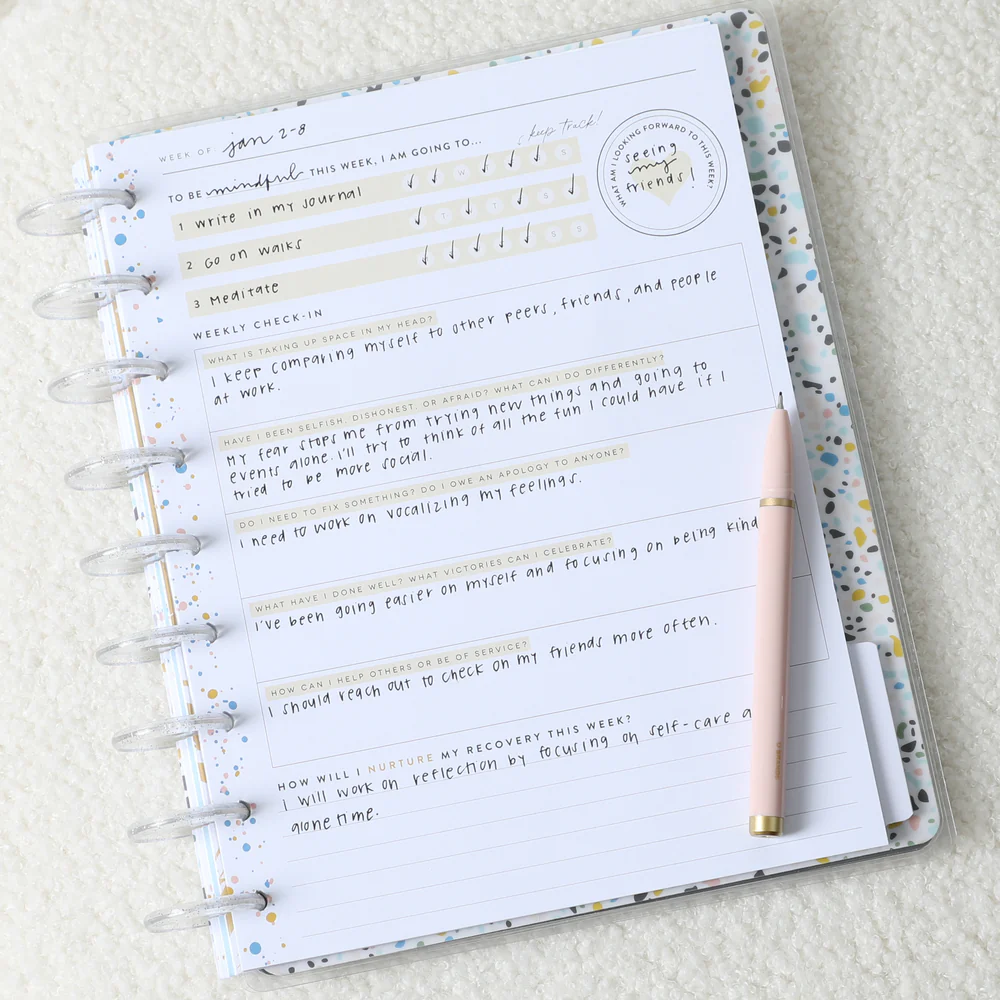 Progress Not Perfection - Classic Guided Recovery Journal - Image 8