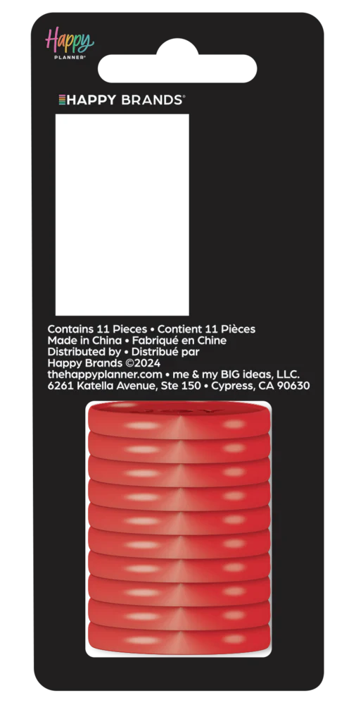 Red Joy Cutout - Medium Metal Disc Set - Image 5
