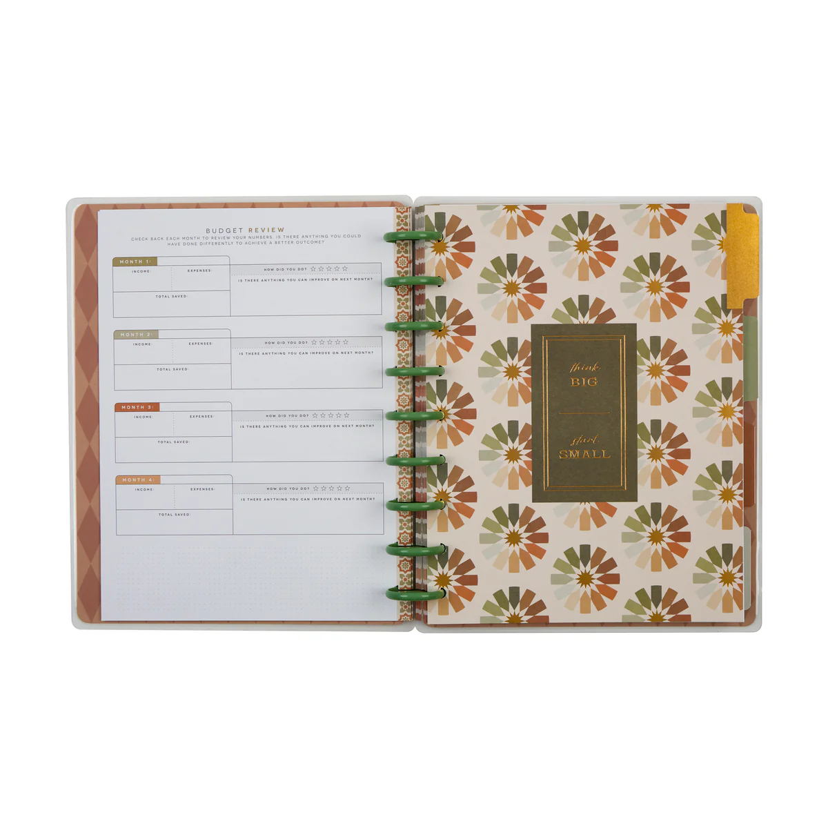 Reflect & Grow - Classic Guided Budget Journal - 80 Sheets - Image 4