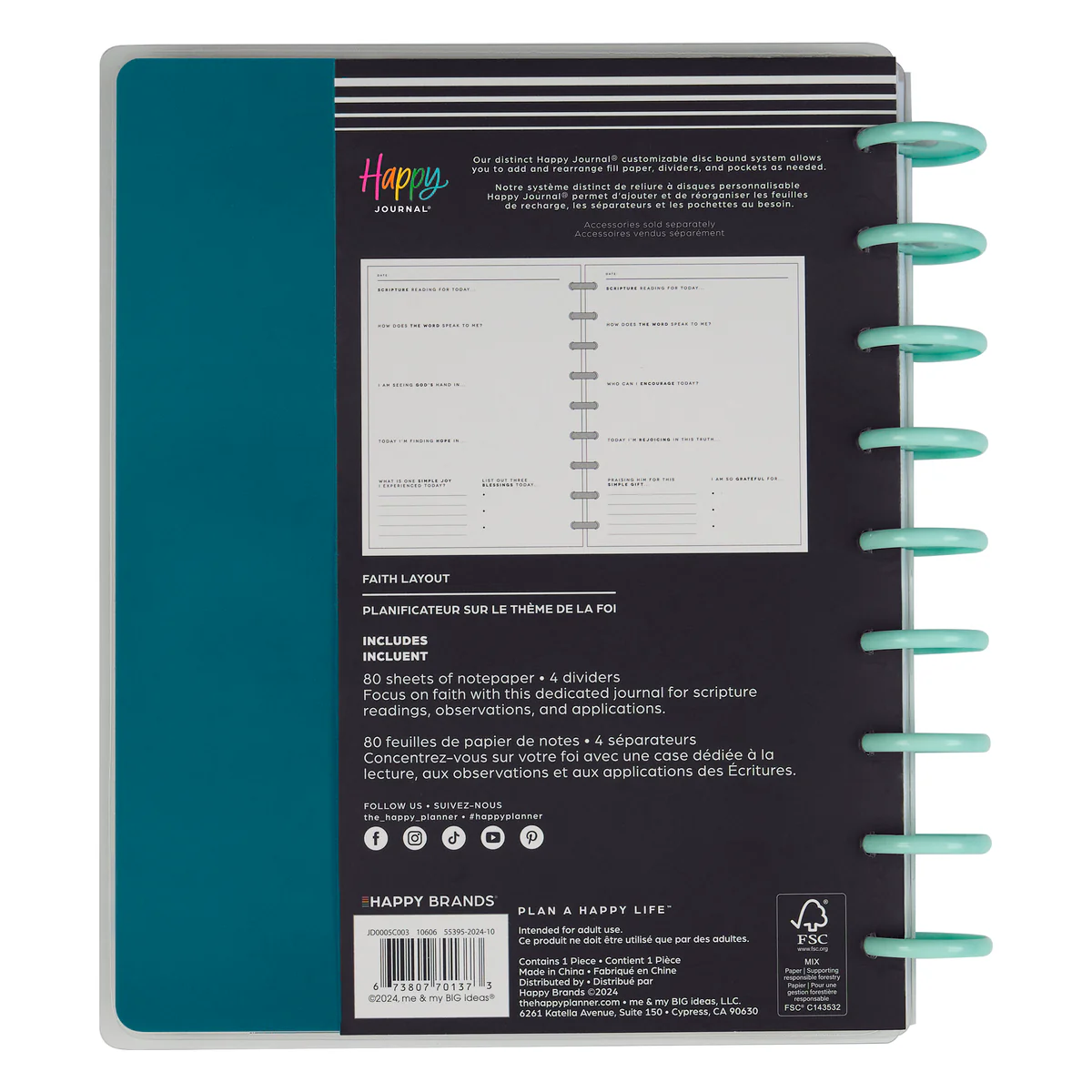 Reflect & Grow - Classic Guided Faith Journal - 80 Sheets - Image 14