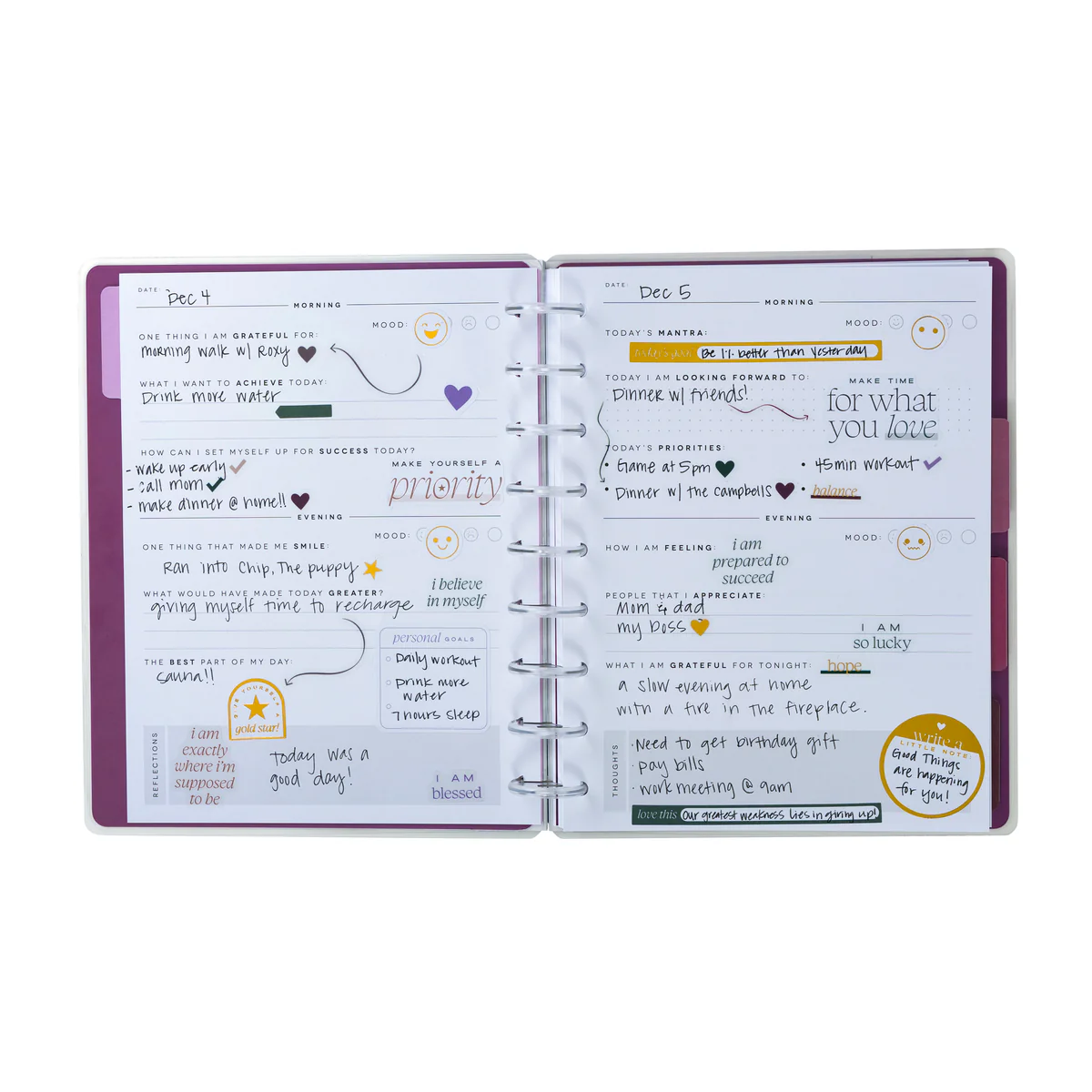 Reflect & Grow - Classic Guided Gratitude Journal - 80 Sheets - Image 10