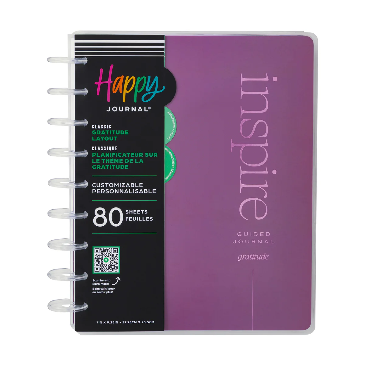 Reflect & Grow - Classic Guided Gratitude Journal - 80 Sheets - Image 13