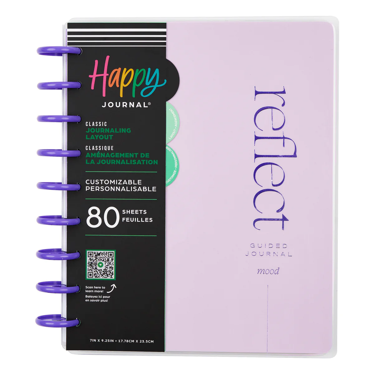 Reflect & Grow - Classic Guided Mood Journal - 80 Sheets - Image 12