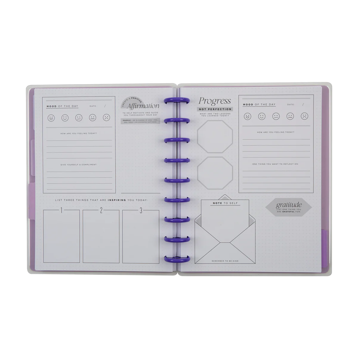 Reflect & Grow - Classic Guided Mood Journal - 80 Sheets - Image 9