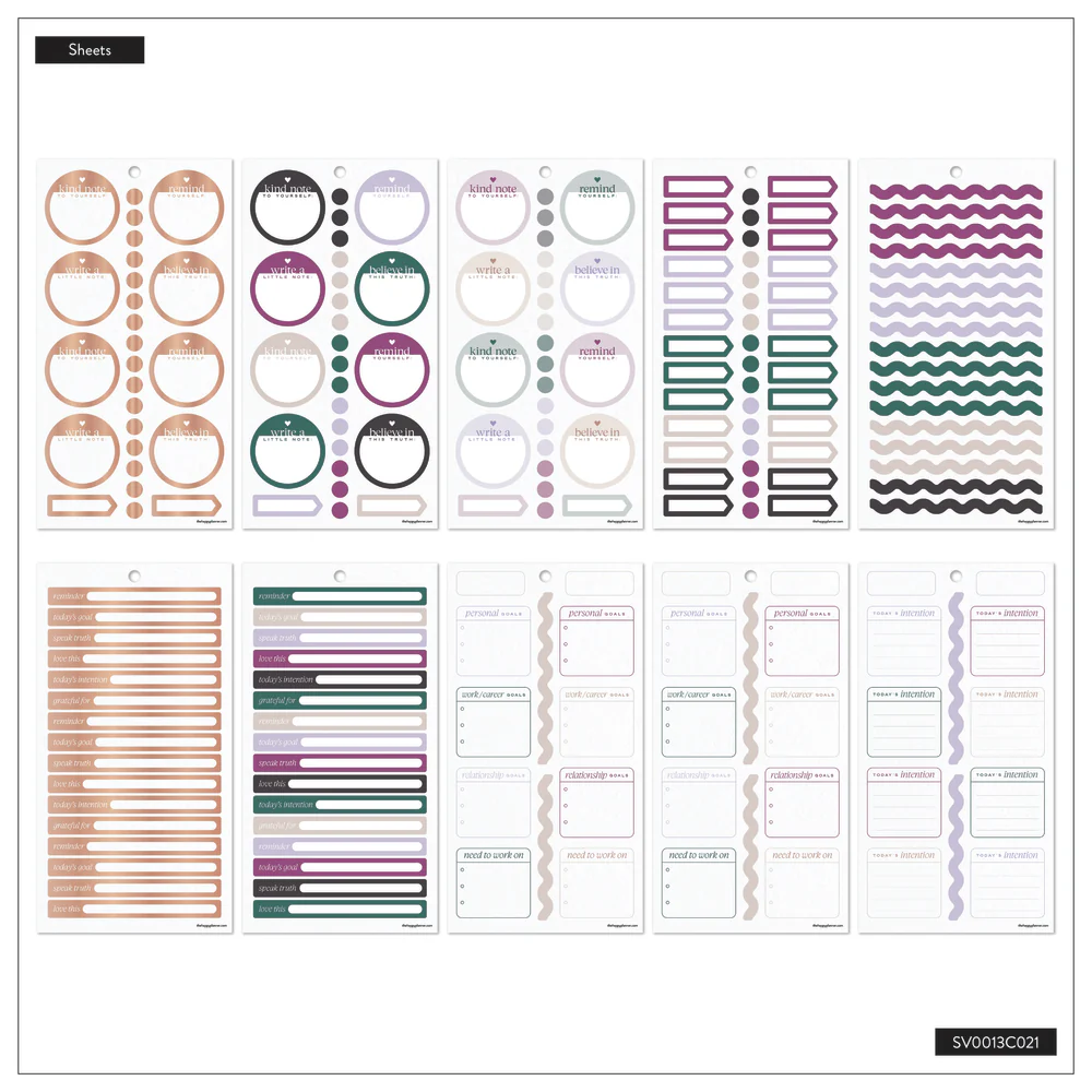 Reflect & Grow Journaling Companion - Value Pack Stickers - Image 4