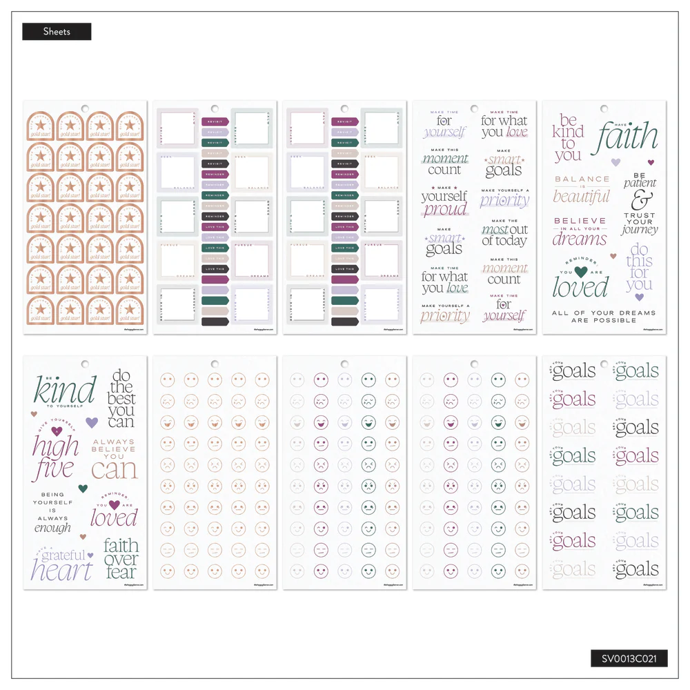 Reflect & Grow Journaling Companion - Value Pack Stickers - Image 5