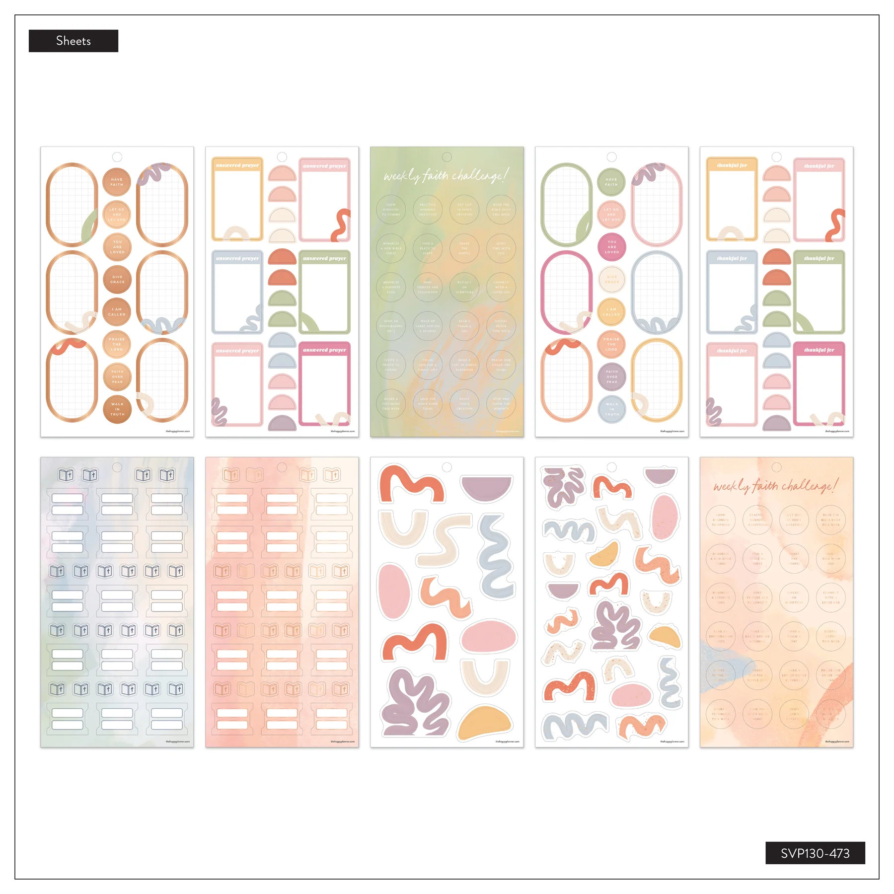 Rise & Align Faith - Value Pack Stickers - Image 12