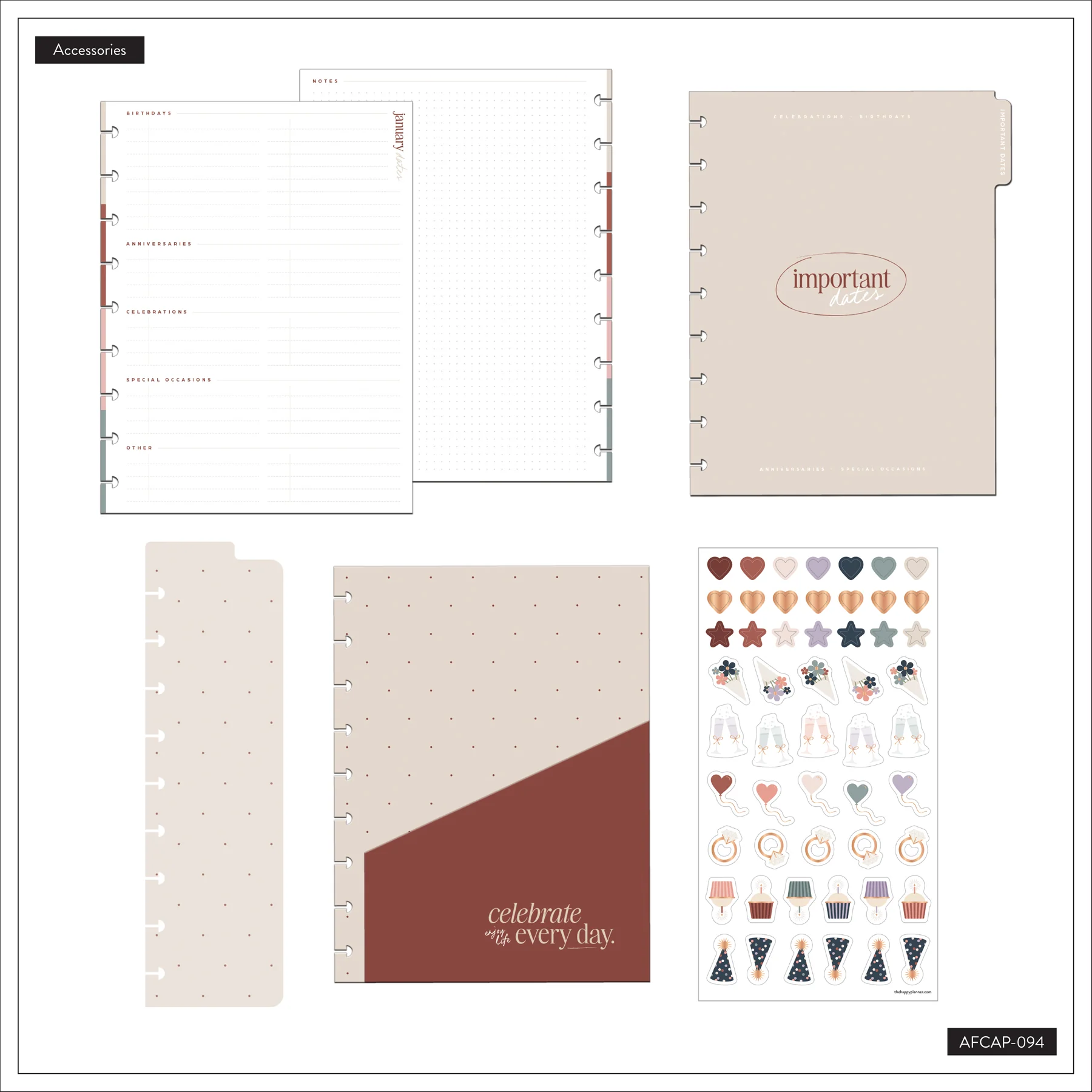 Rise & Align - Important Dates - Classic Accessory Pack - Image 12