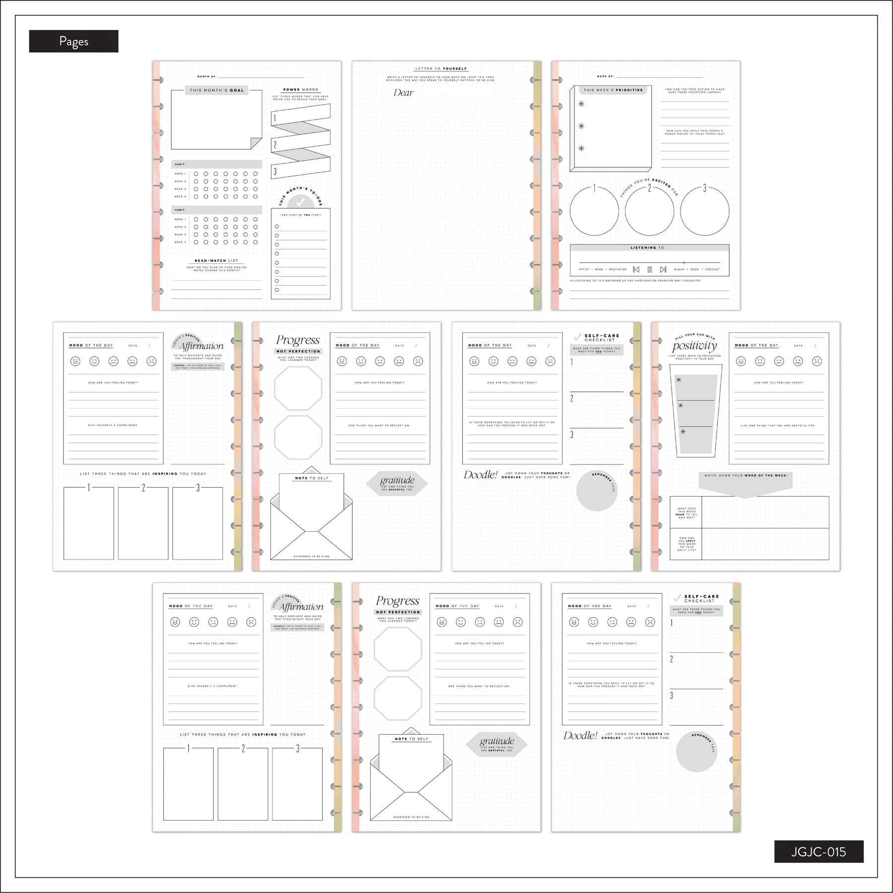 Rise & Align Reflect - Classic Guided Reflection Journal - 80 Sheets - Image 16