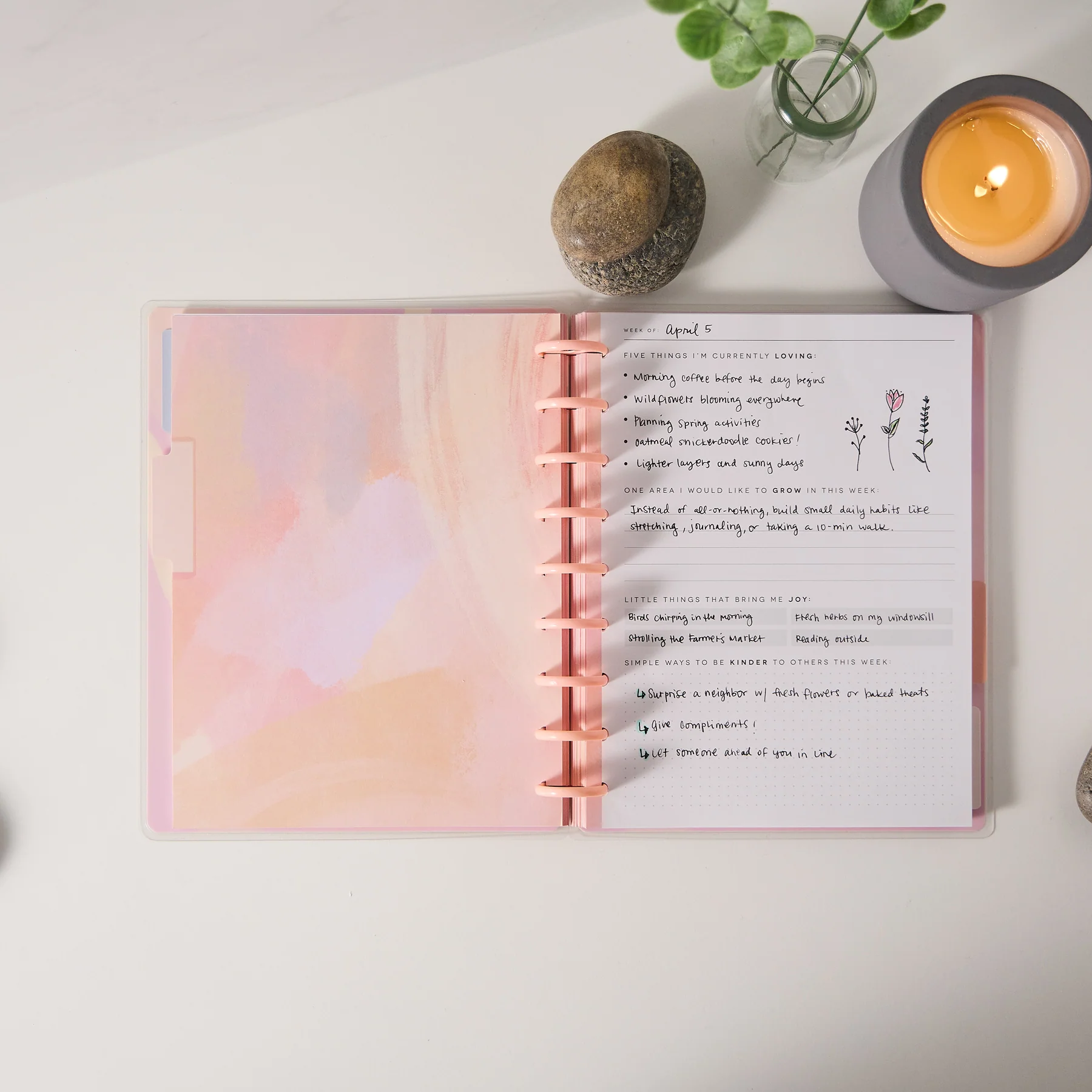 Rise & Align Wellness - Classic Guided Wellness Journal - 80 Sheets - Image 6