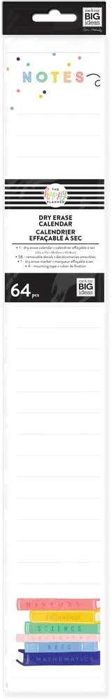 Rolled Monthly Dry Erase Calendar - Happy Plans - Image 3