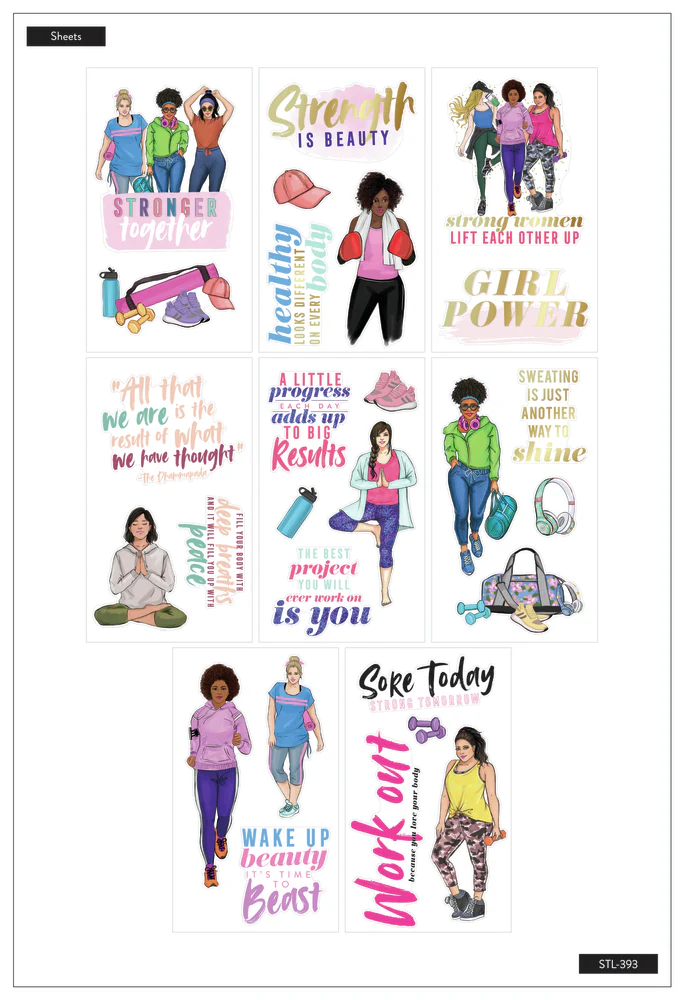 Stronger Together - Rongrong - 8 Sticker Sheets - Image 2