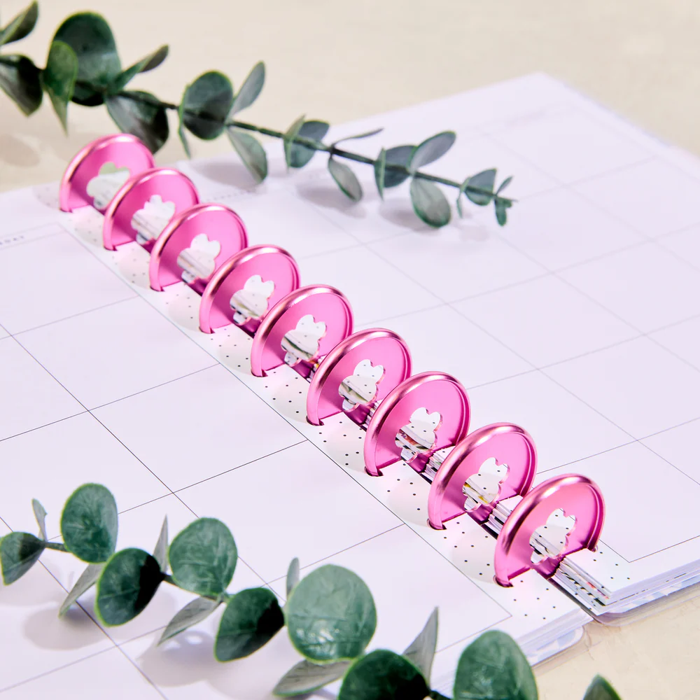Rosy Flower Cutout - Medium Metal Disc Set - Image 2