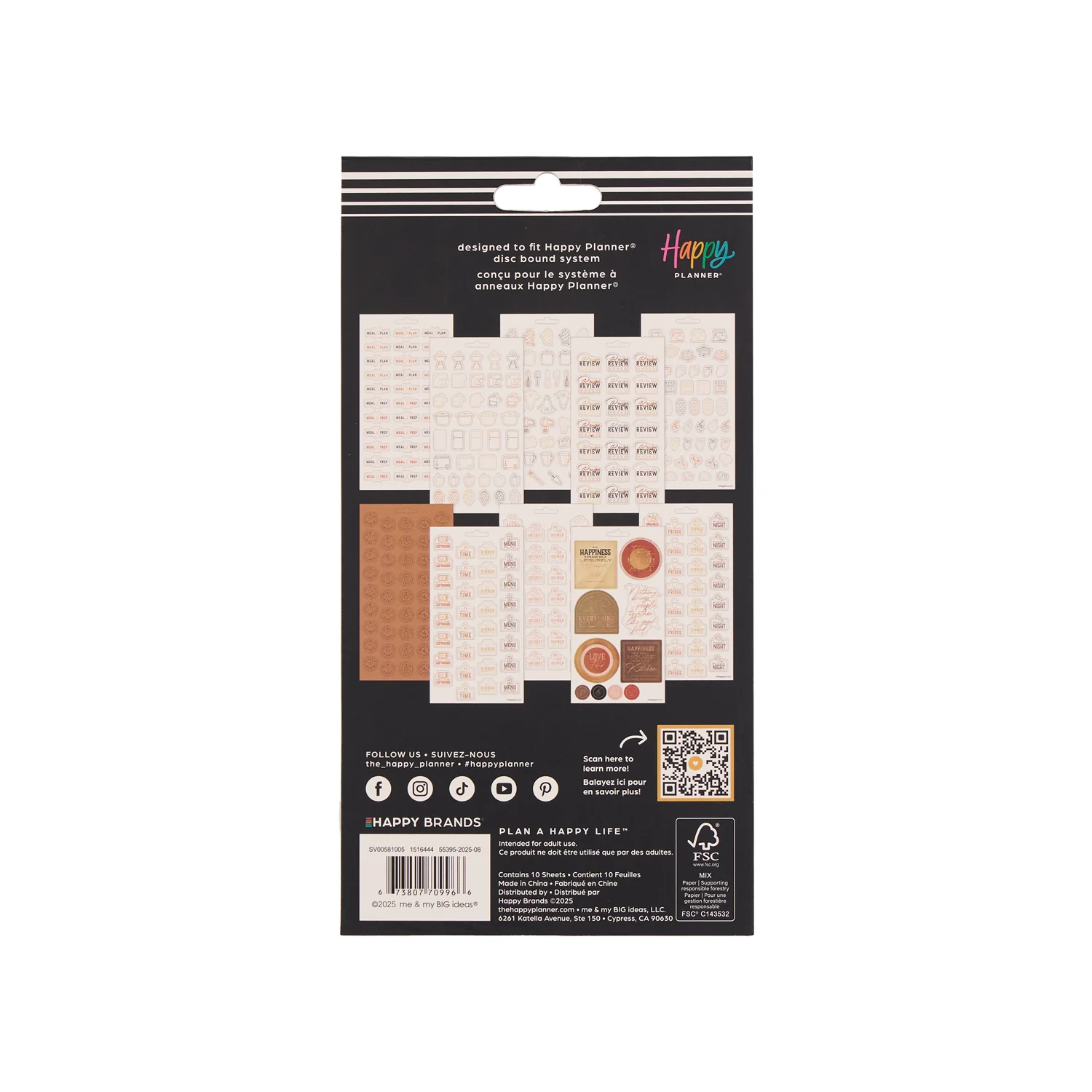 Rustic Roots Meal Planning - 10 Sticker Sheets - Image 10