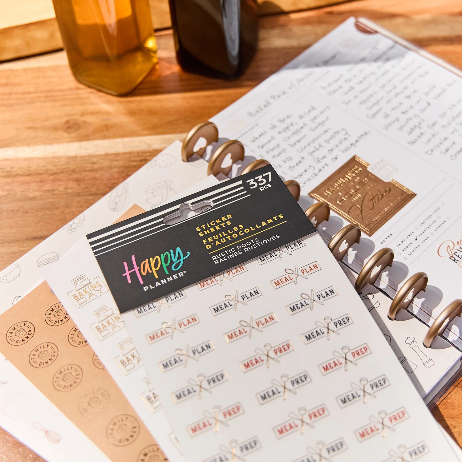 Rustic Roots Meal Planning - 10 Sticker Sheets - Image 5
