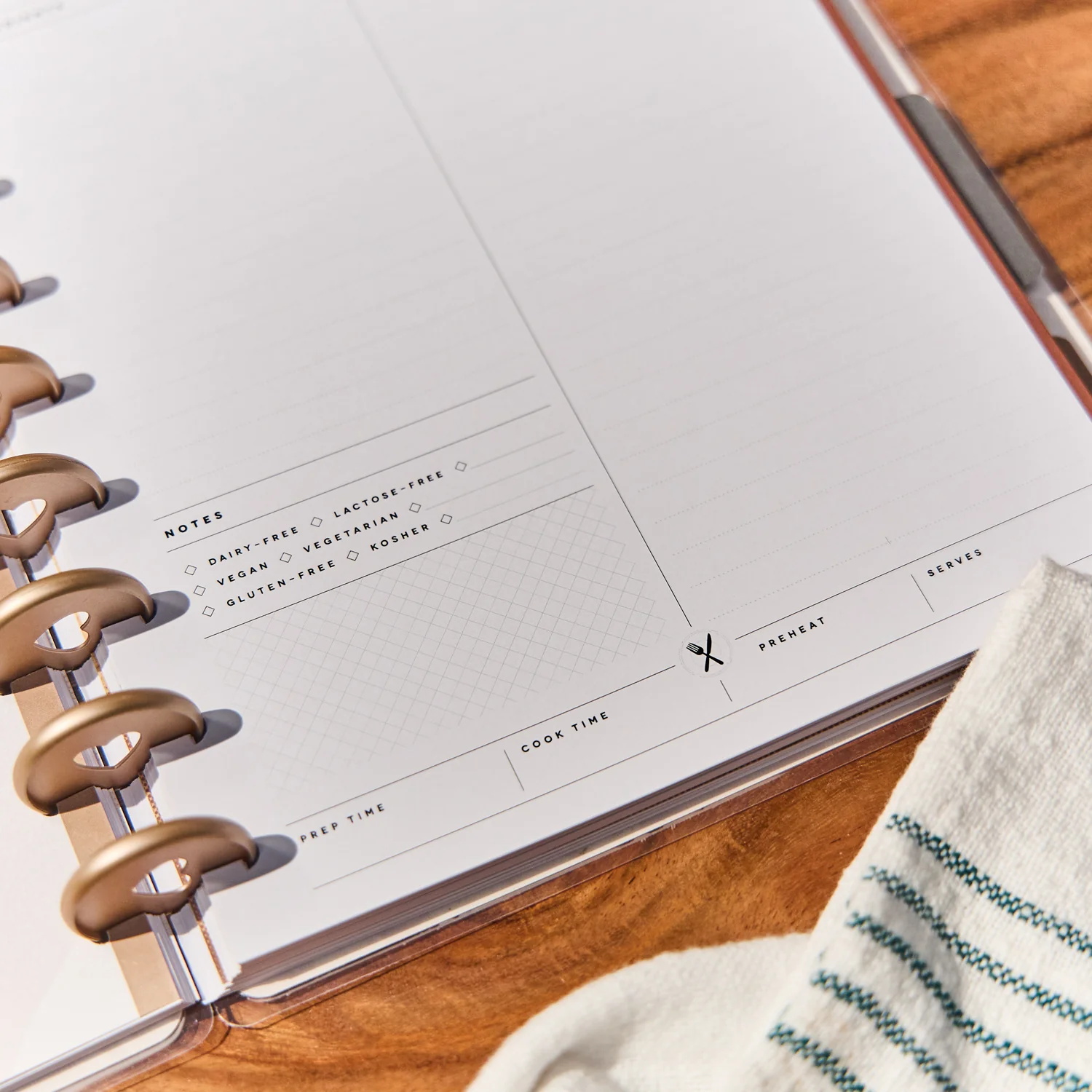 Rustic Roots Meal Planning - Classic Guided Meal Planning Journal - 80 Sheets - Image 9