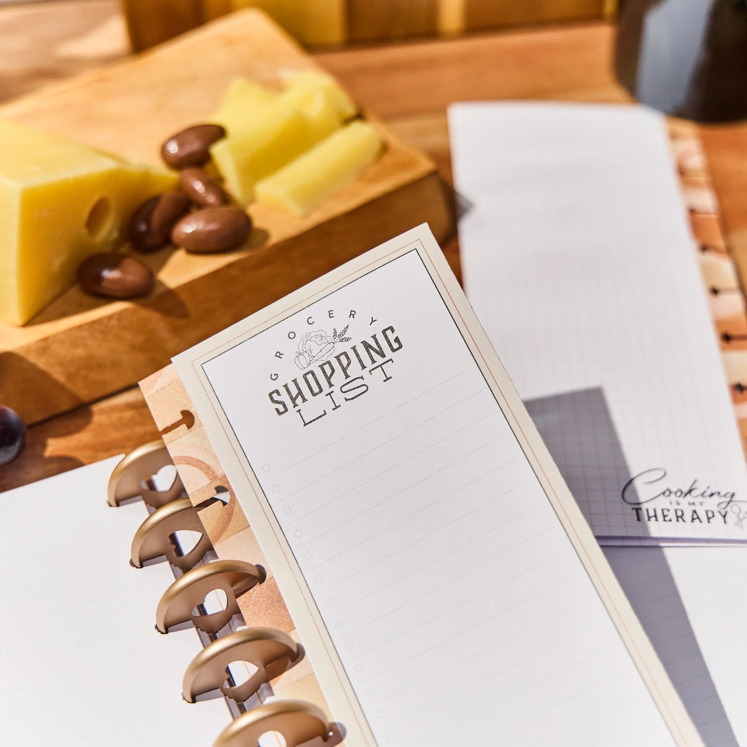 Rustic Roots Meal Planning - Grocery List Classic Filler Paper - 40 Sheets - Image 2