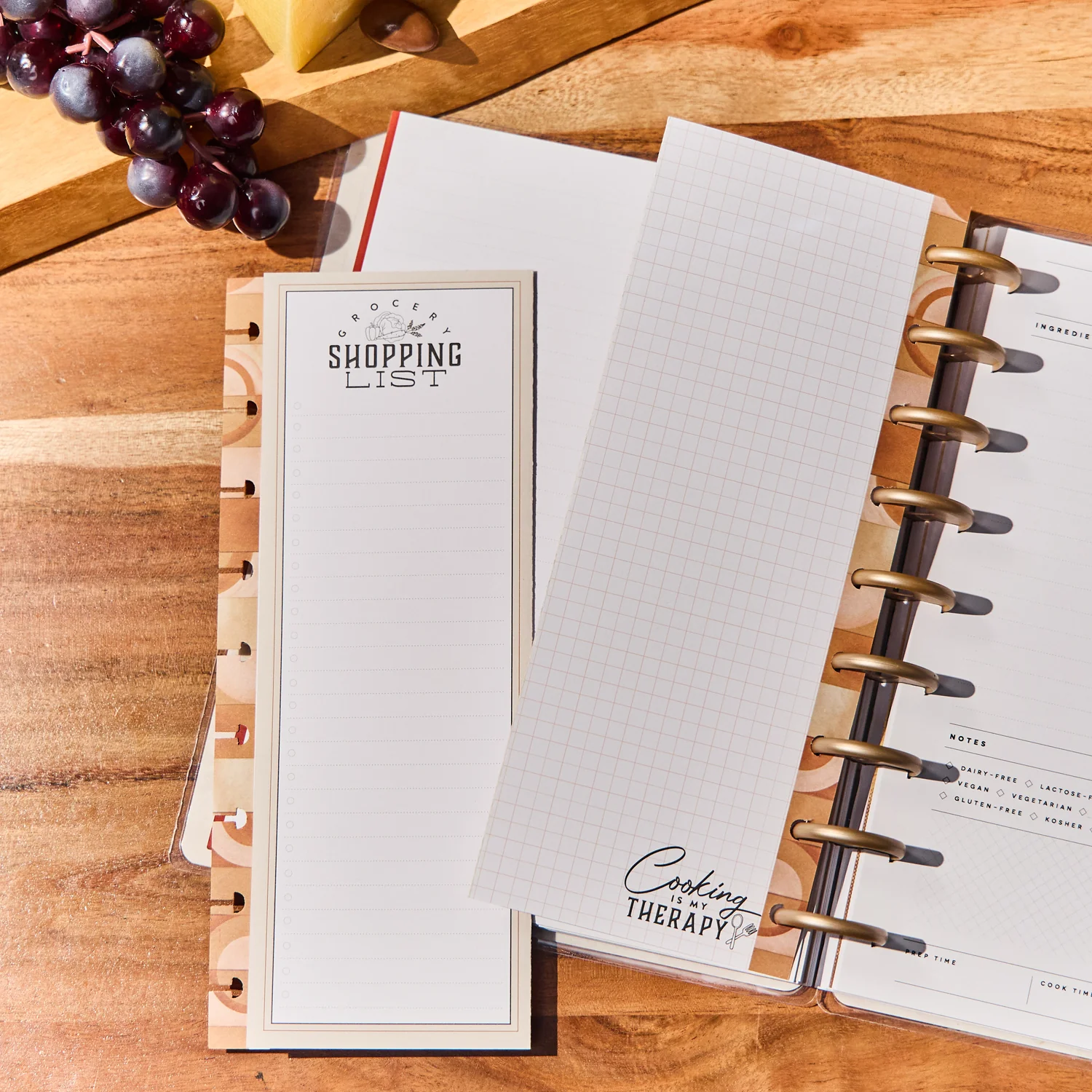 Rustic Roots Meal Planning - Grocery List Classic Filler Paper - 40 Sheets - Image 7