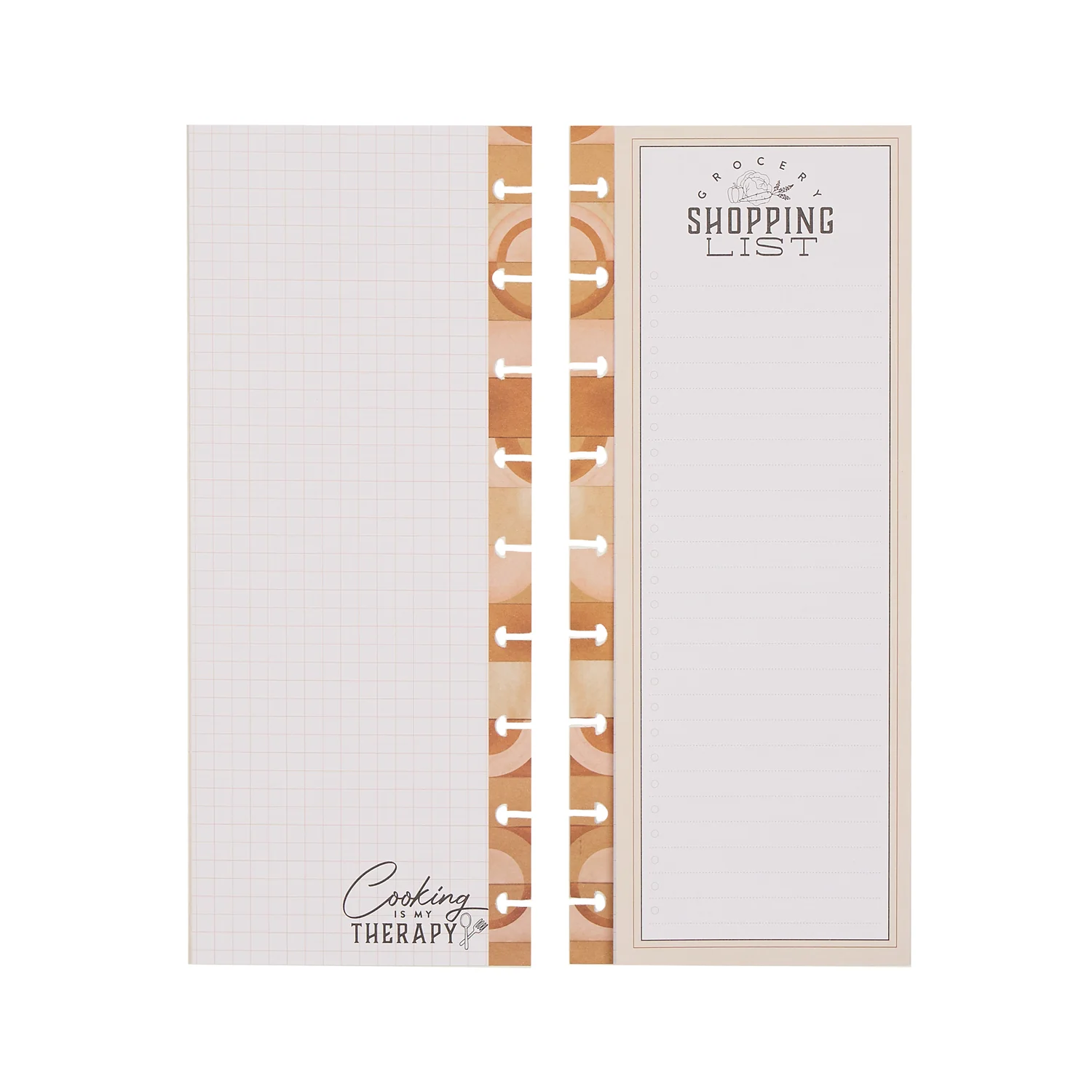 Rustic Roots Meal Planning - Grocery List Classic Filler Paper - 40 Sheets - Image 9