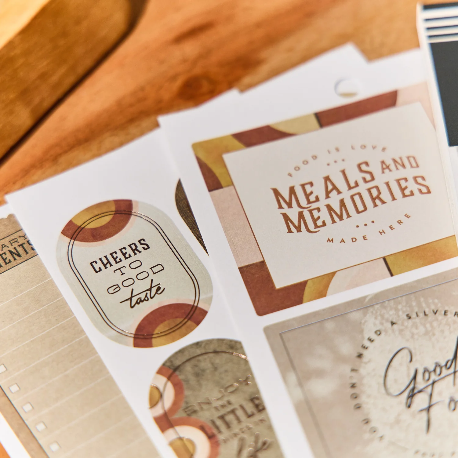 Rustic Roots Meal Planning - Value Pack Stickers - Image 4
