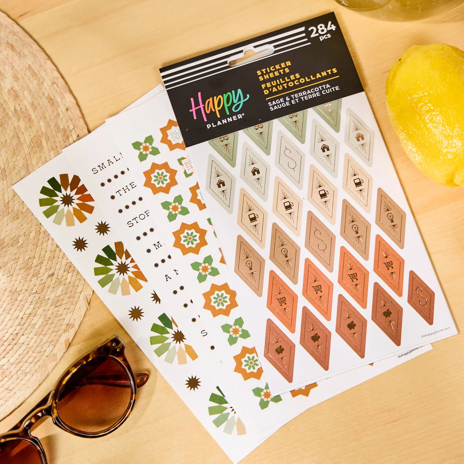 Sage & Terracotta Budget - 10 Sticker Sheets - Image 4