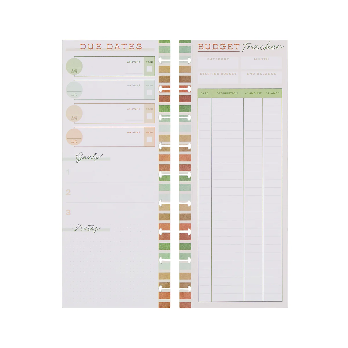 Sage & Terracotta Budget - Budget Classic Filler Paper - 40 Sheets - Image 11
