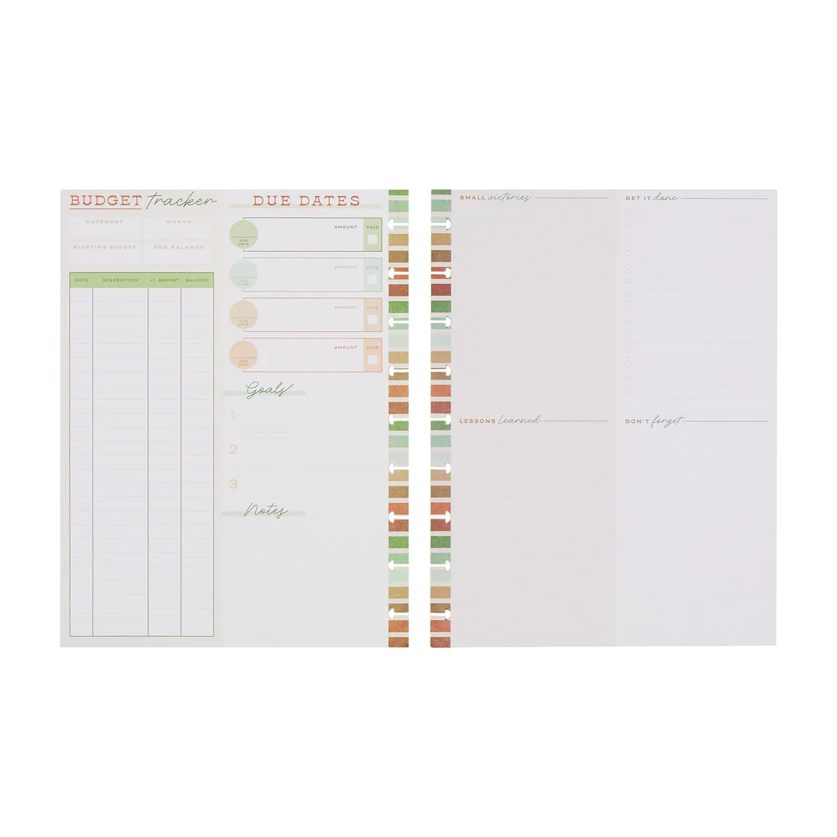 Sage & Terracotta Budget - Budget Classic Filler Paper - 40 Sheets - Image 12