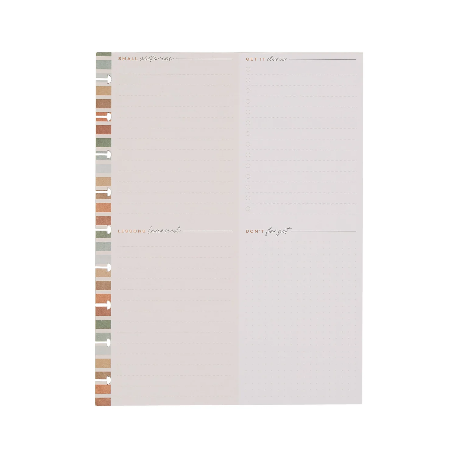 Sage & Terracotta Budget - Budget Classic Filler Paper - 40 Sheets - Image 13