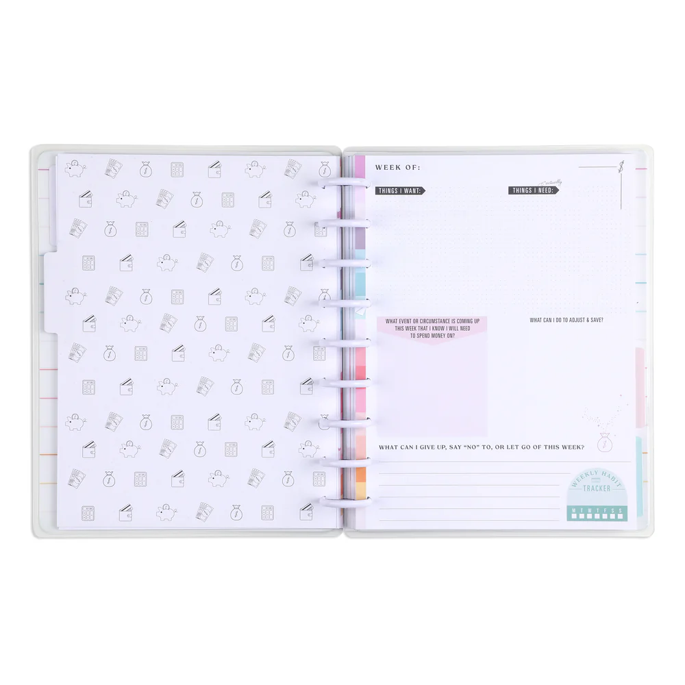 Save Now Spend Later Classic Budget Guided Journal - 80 Sheets - Image 3
