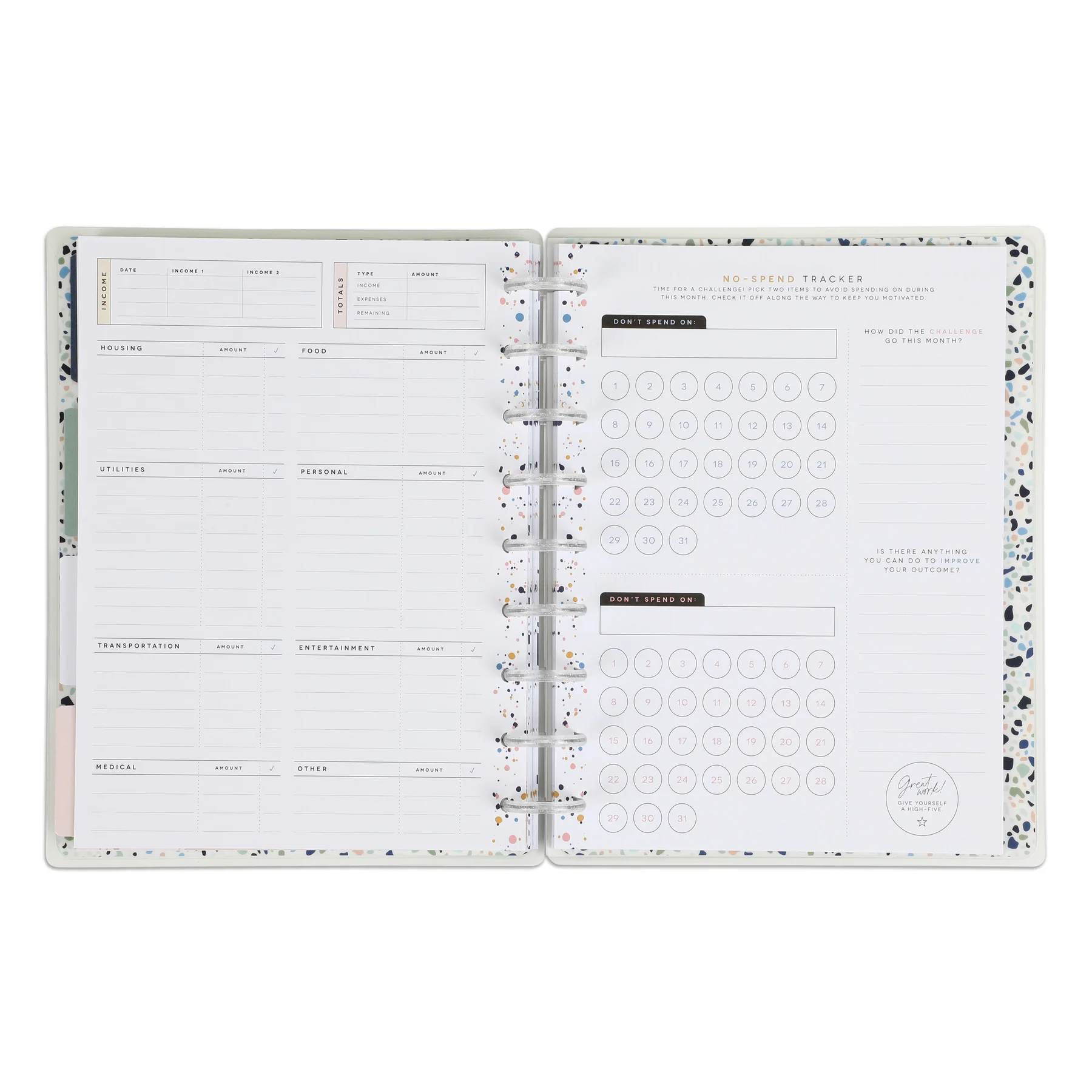 Save Now Spend Later - Classic Guided Budget Journal - Image 5