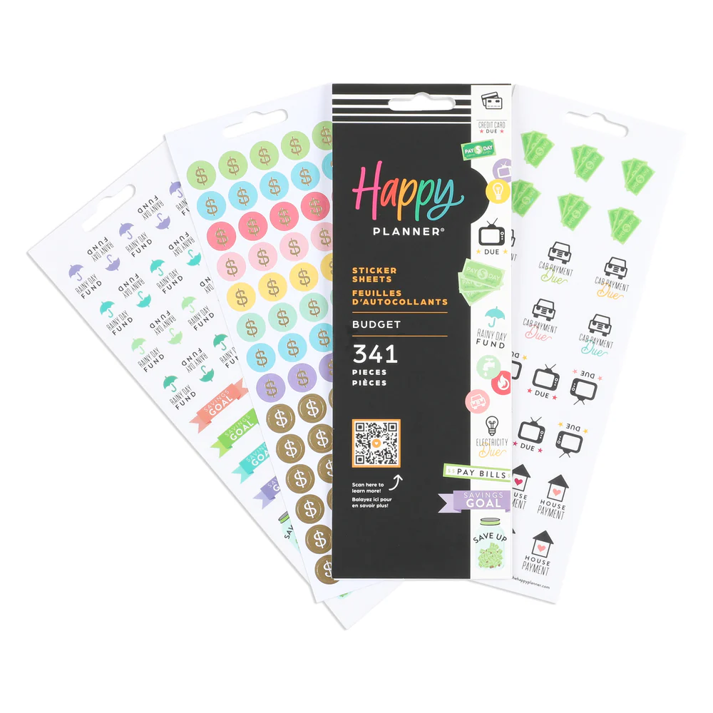 Save Up Budget - 8 Sticker Sheets - Image 5