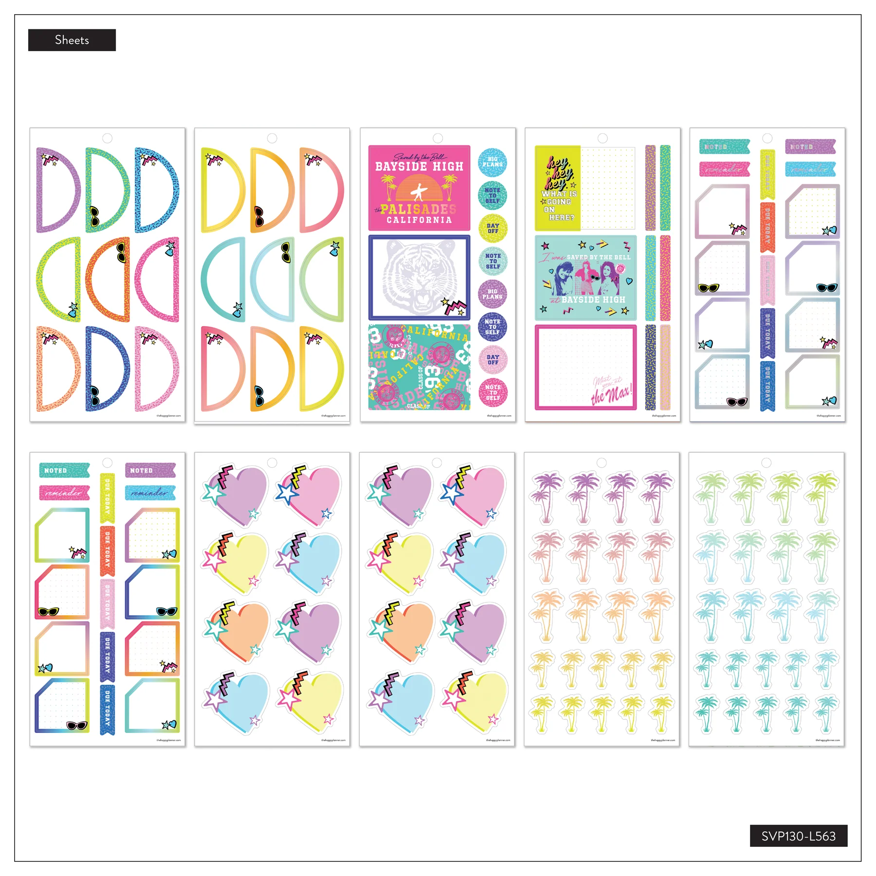 Saved By The Bell - Value Pack Stickers - Image 10