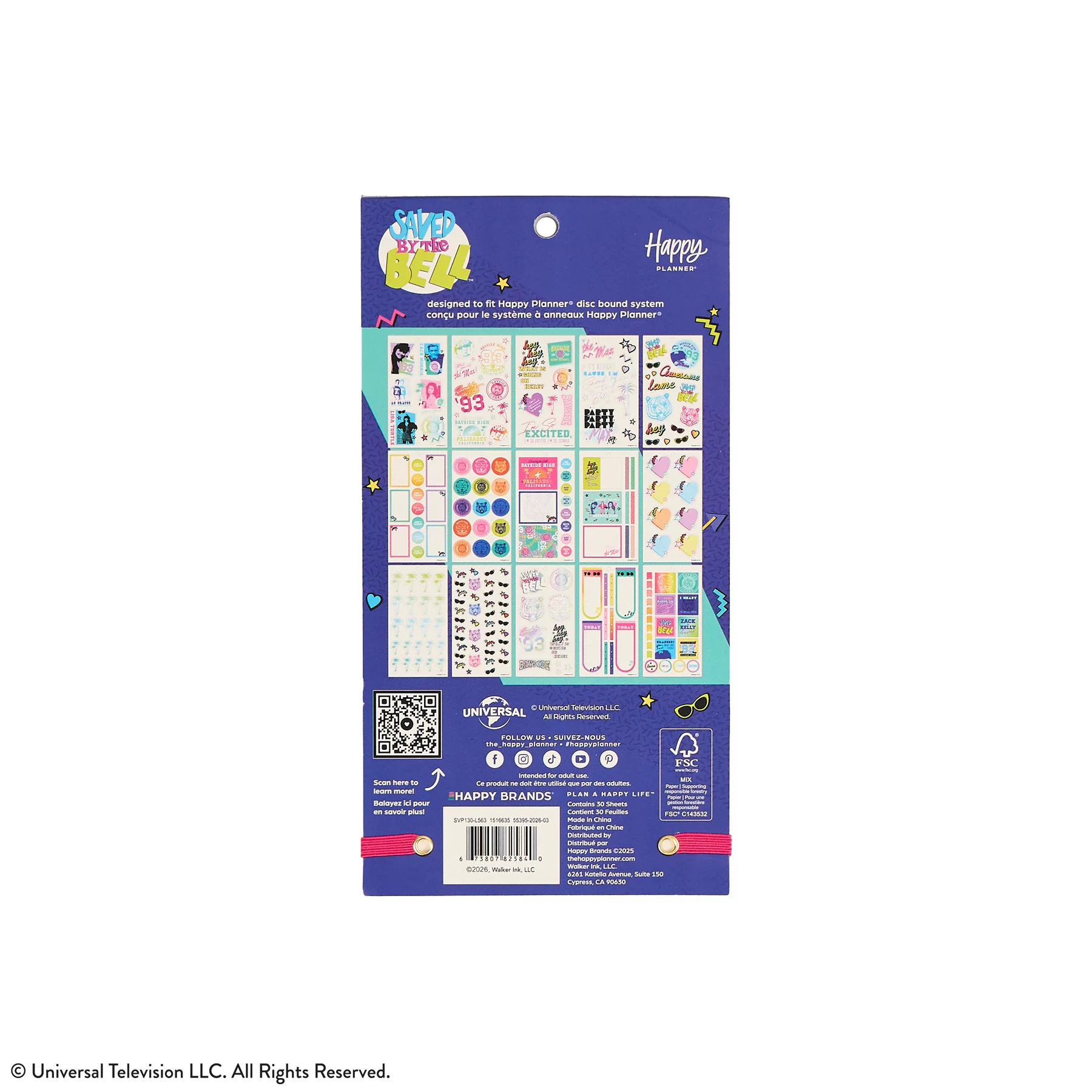 Saved By The Bell - Value Pack Stickers - Image 13