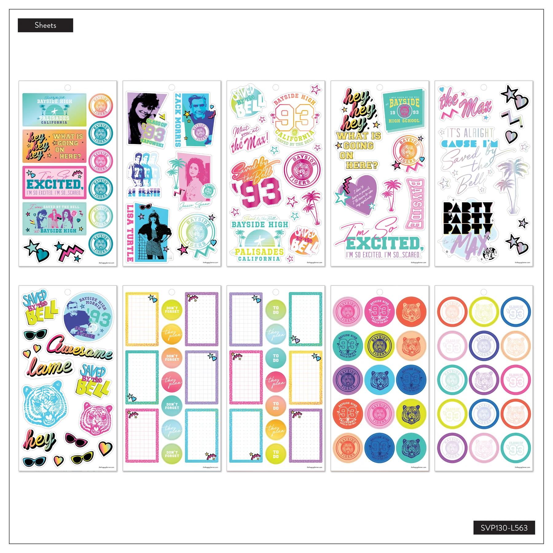 Saved By The Bell - Value Pack Stickers - Image 9