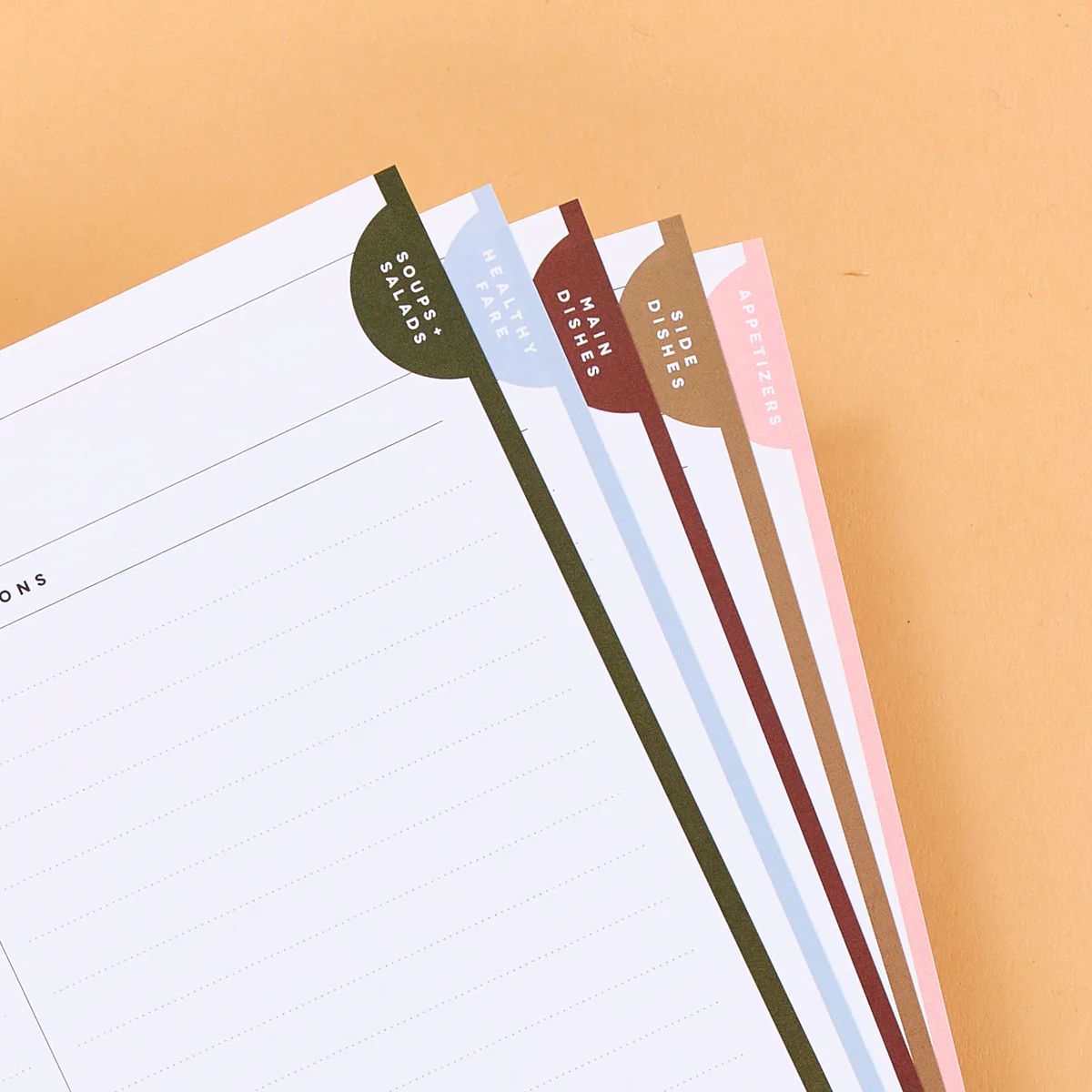 Savory Food - Classic Recipe Journal - 80 Sheets - Image 2