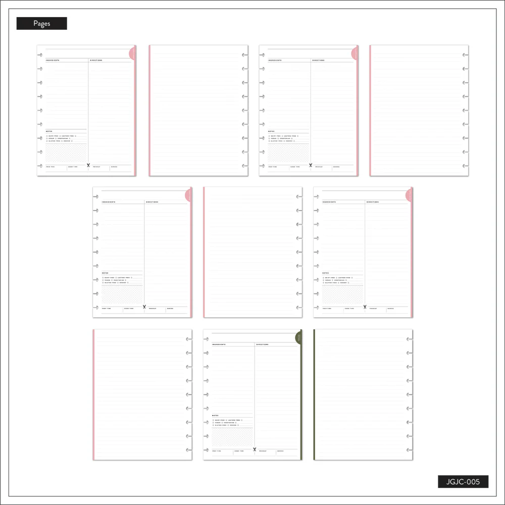 Savory Food - Classic Recipe Journal - 80 Sheets - Image 7